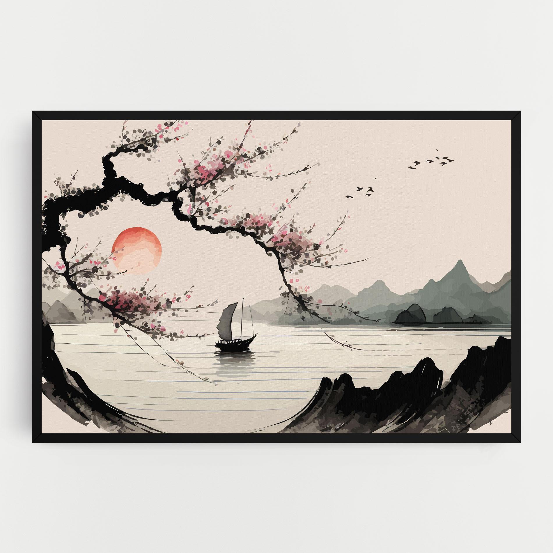 Leinwandbild Relaxing Nature mockup 0