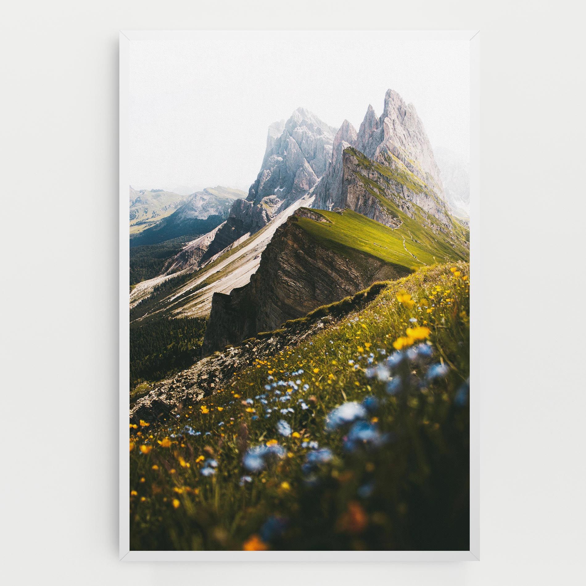 Foggy Mountain View mockup 0