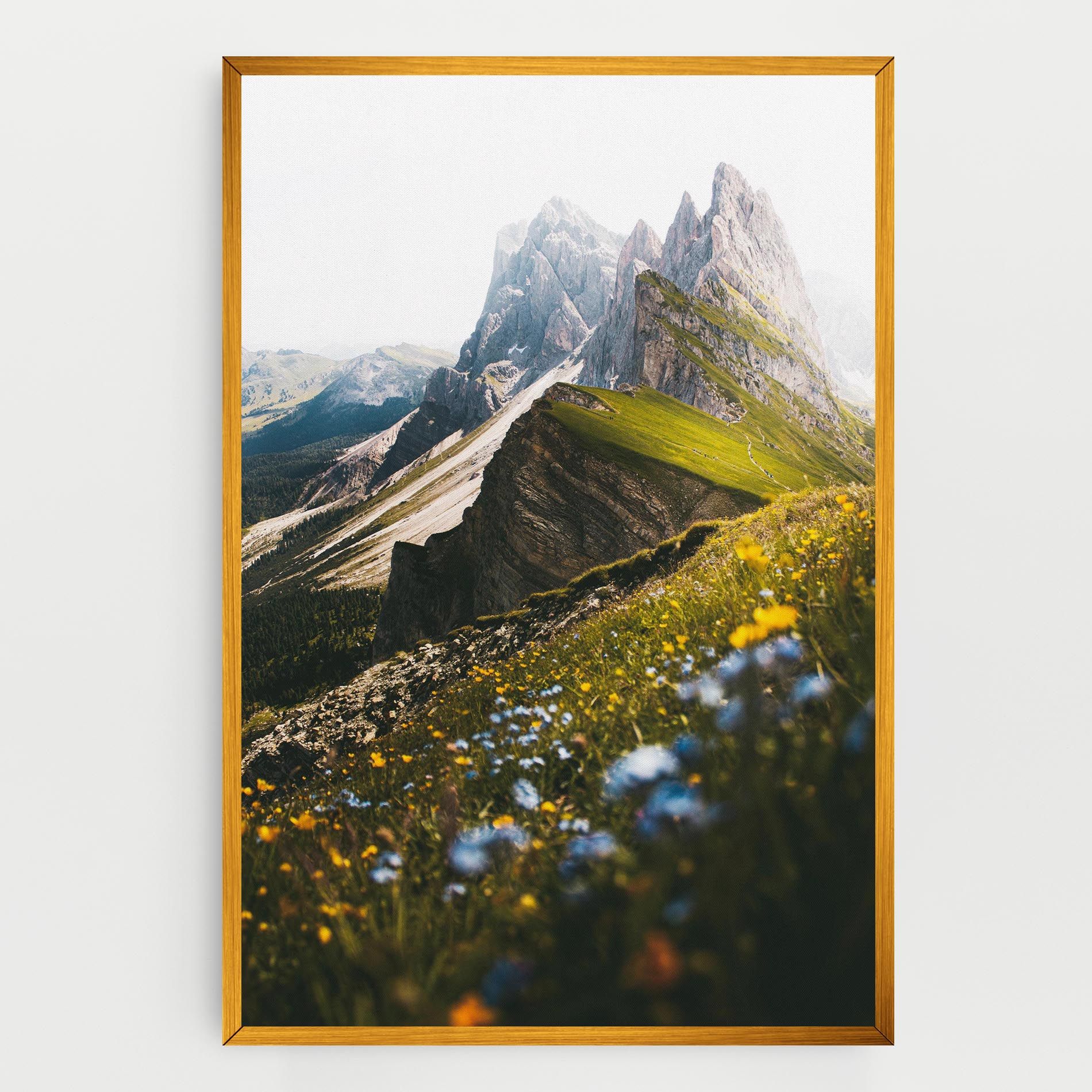 Foggy Mountain View mockup 0