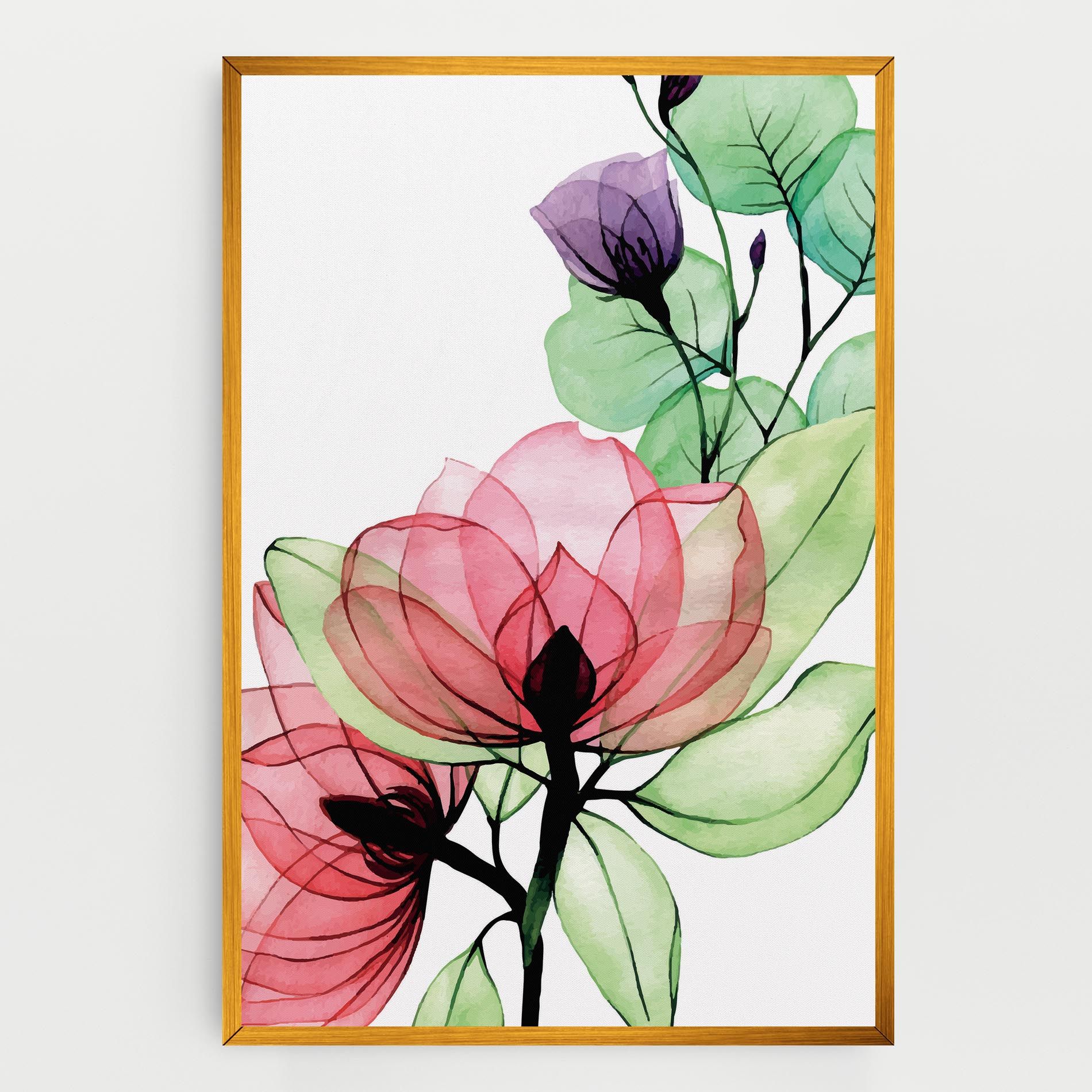 Pink Green Nature mockup 0