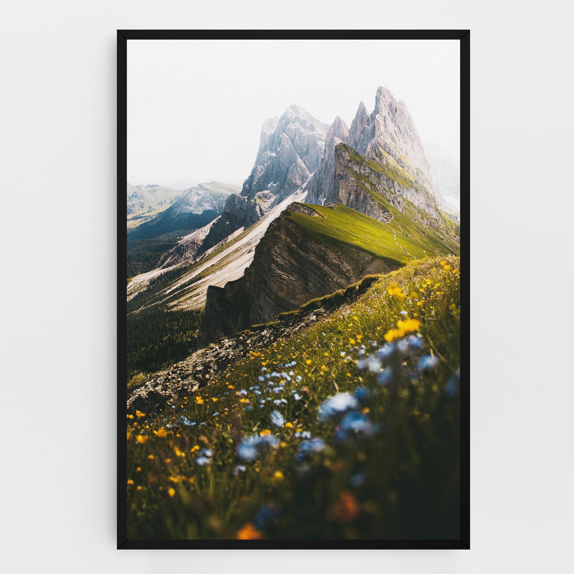 Foggy Mountain View mockup 0