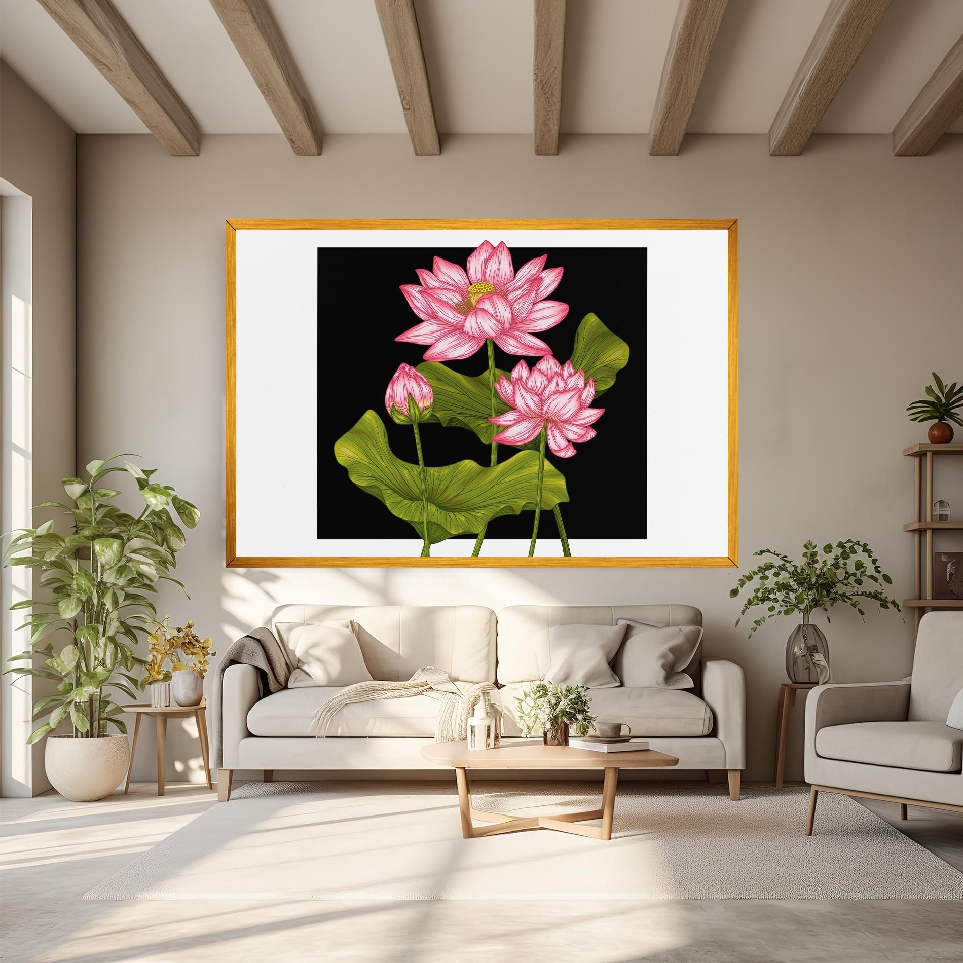 Feng Shui Flower mockup 6