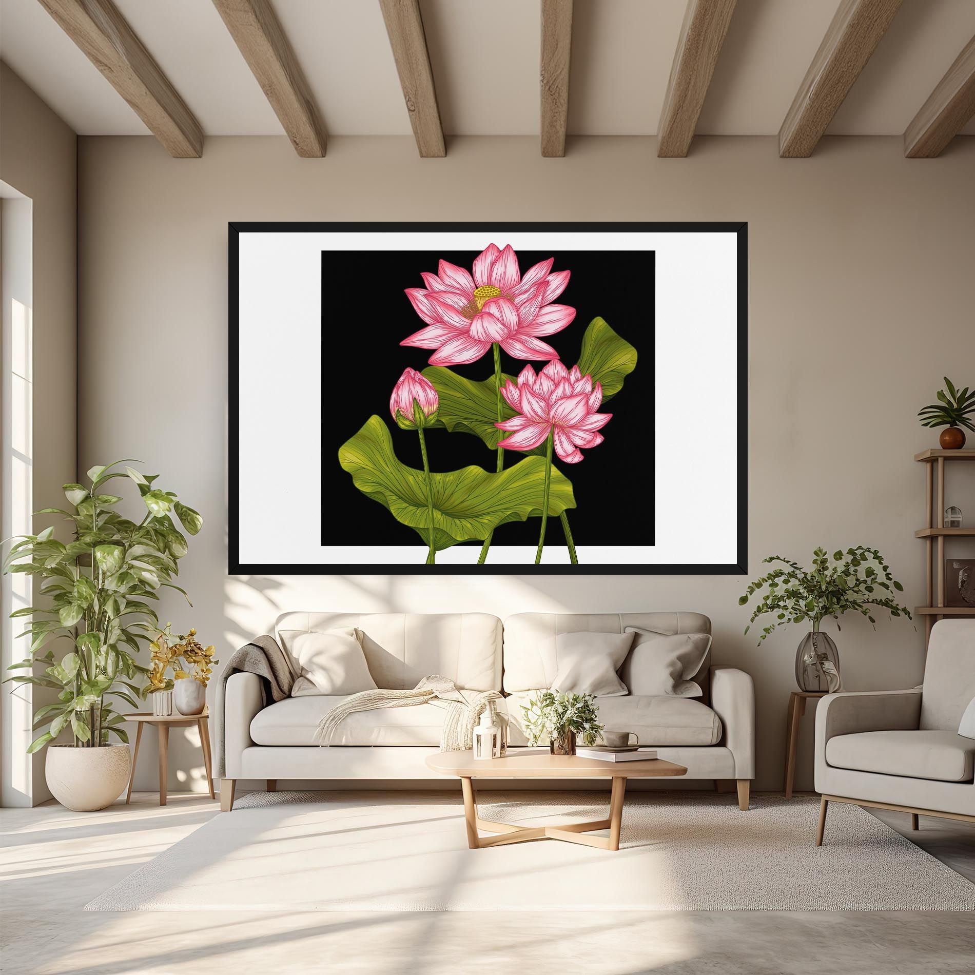 Feng Shui Flower mockup 6