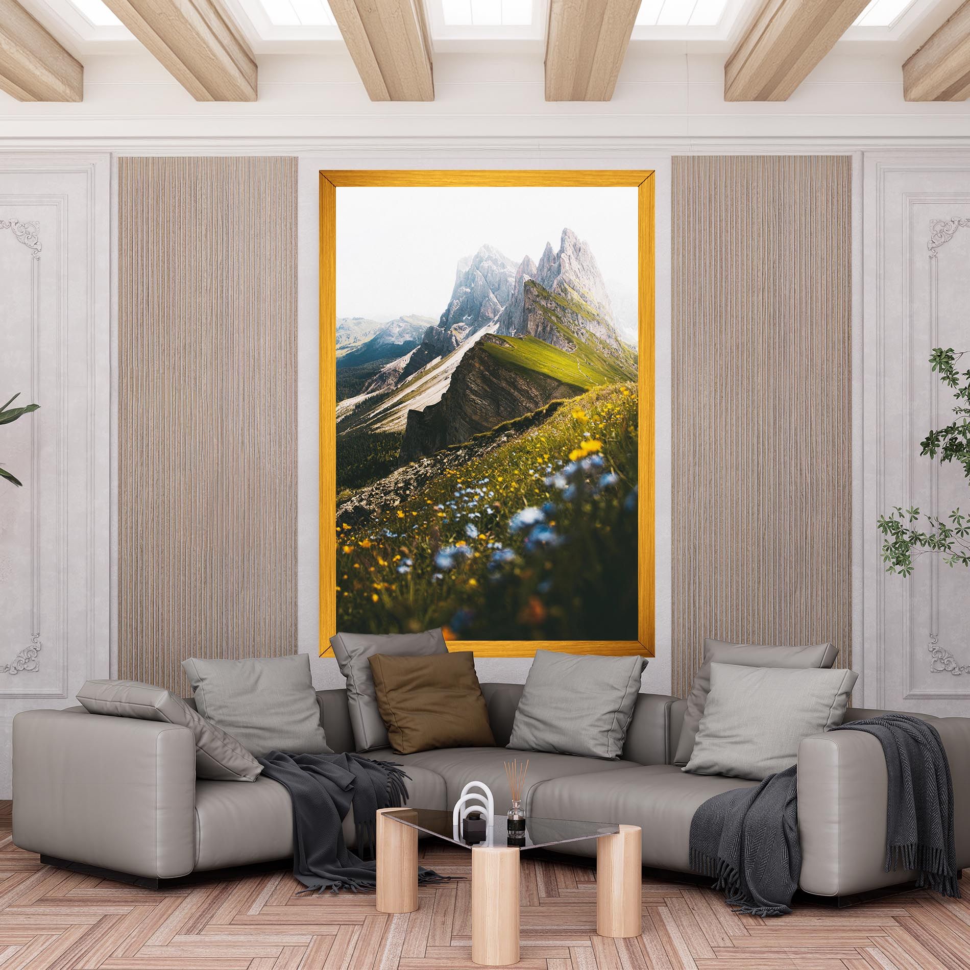Foggy Mountain View mockup 6