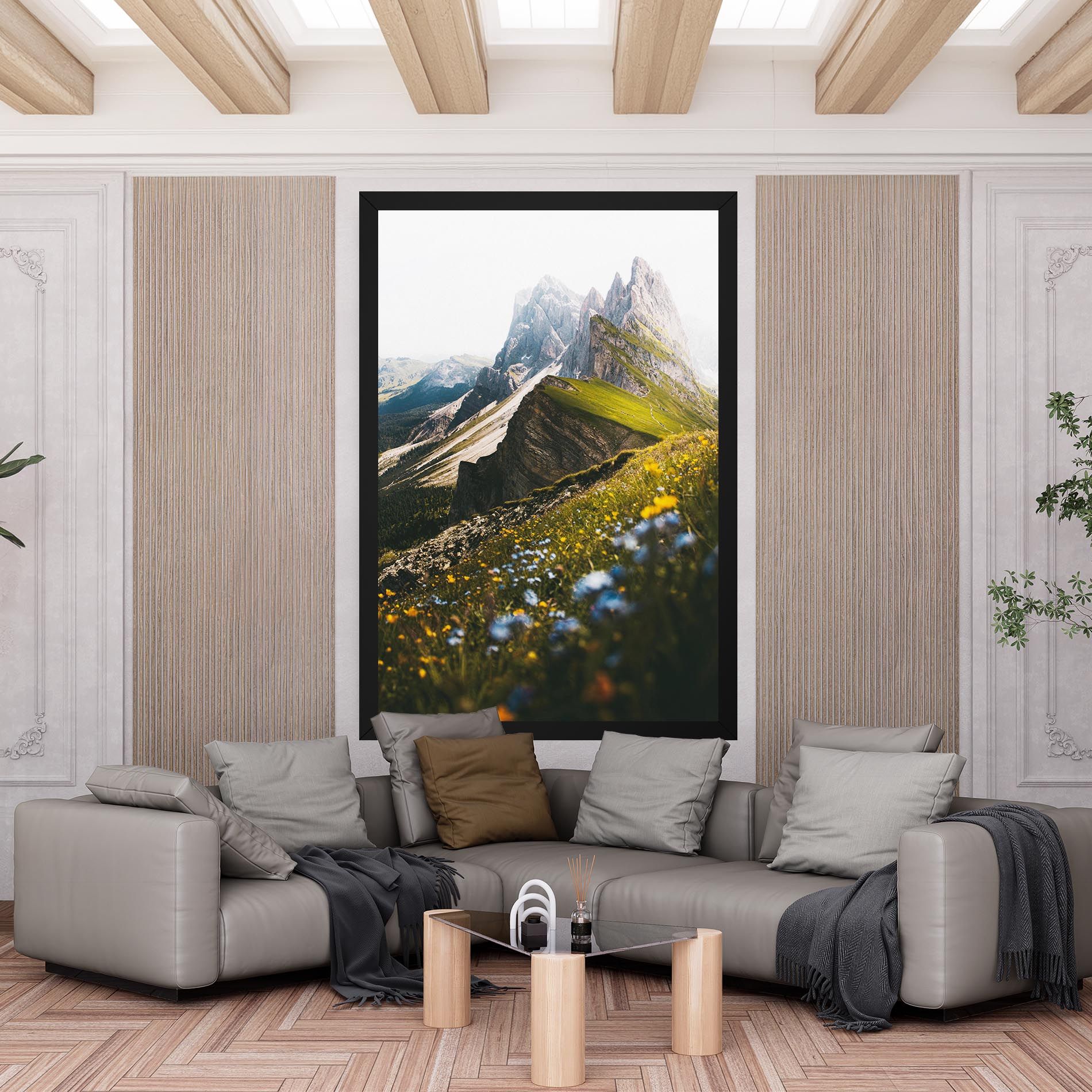 Foggy Mountain View mockup 6