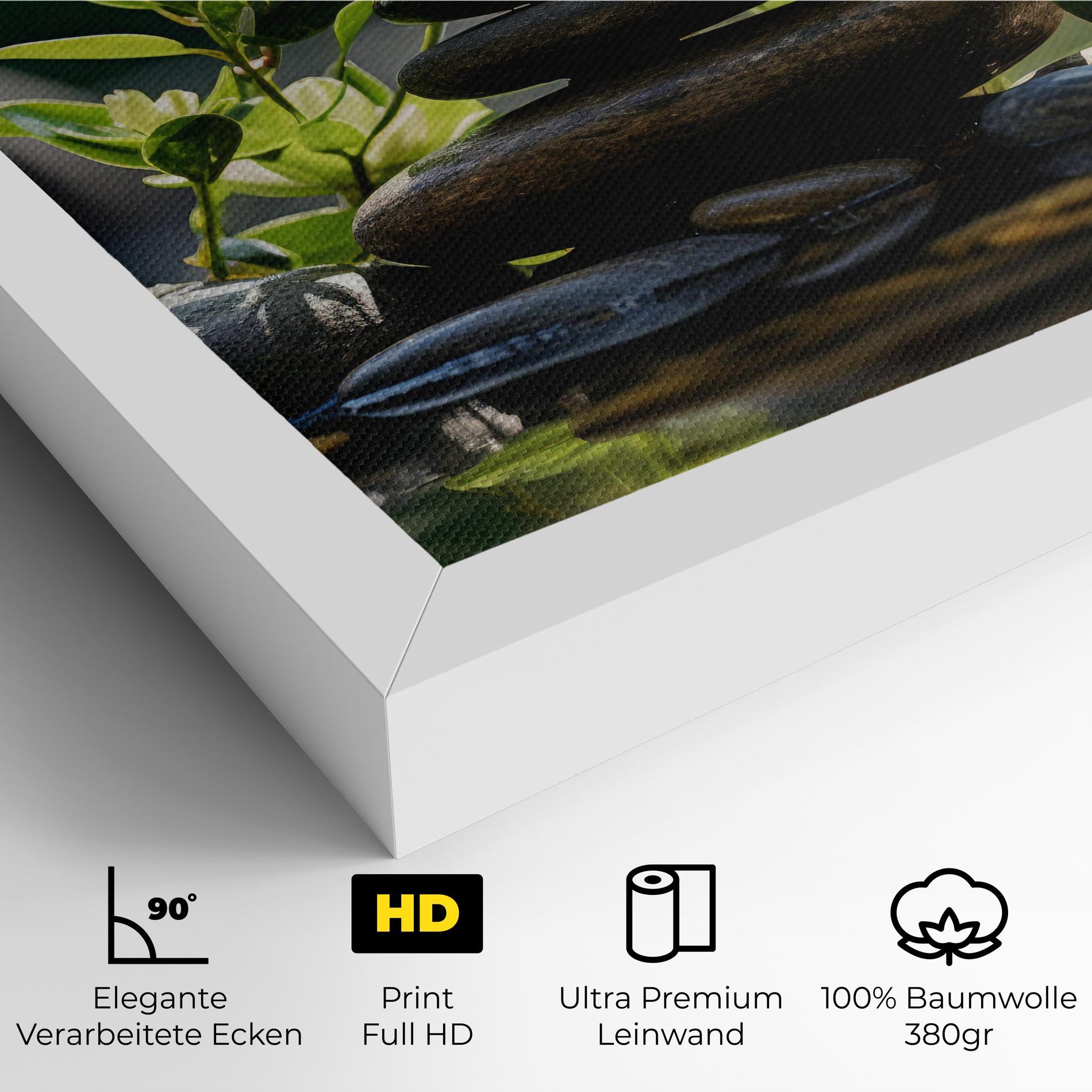 Leinwandbild Cinematic Stones mockup 4