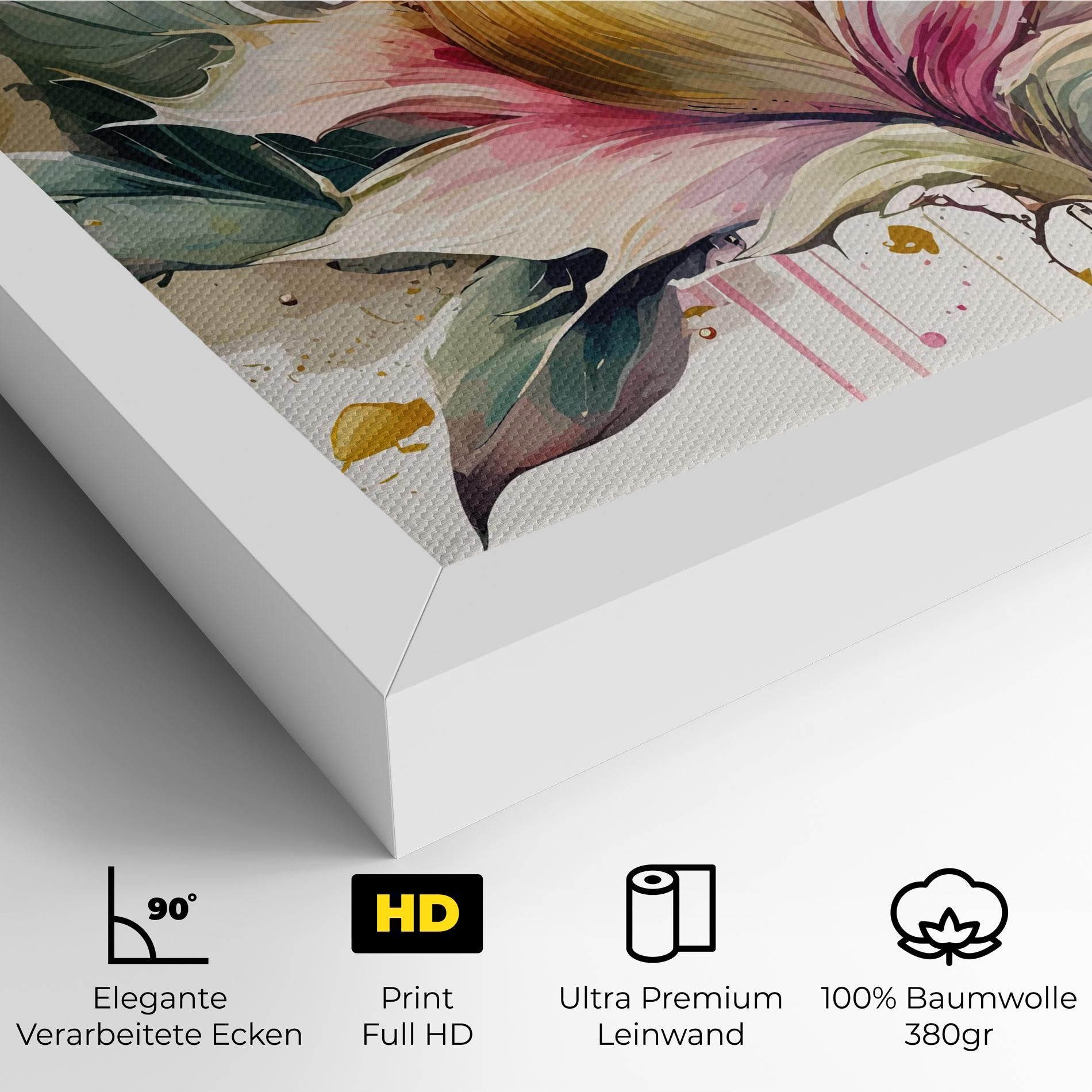 Cream Pink Nature mockup 4