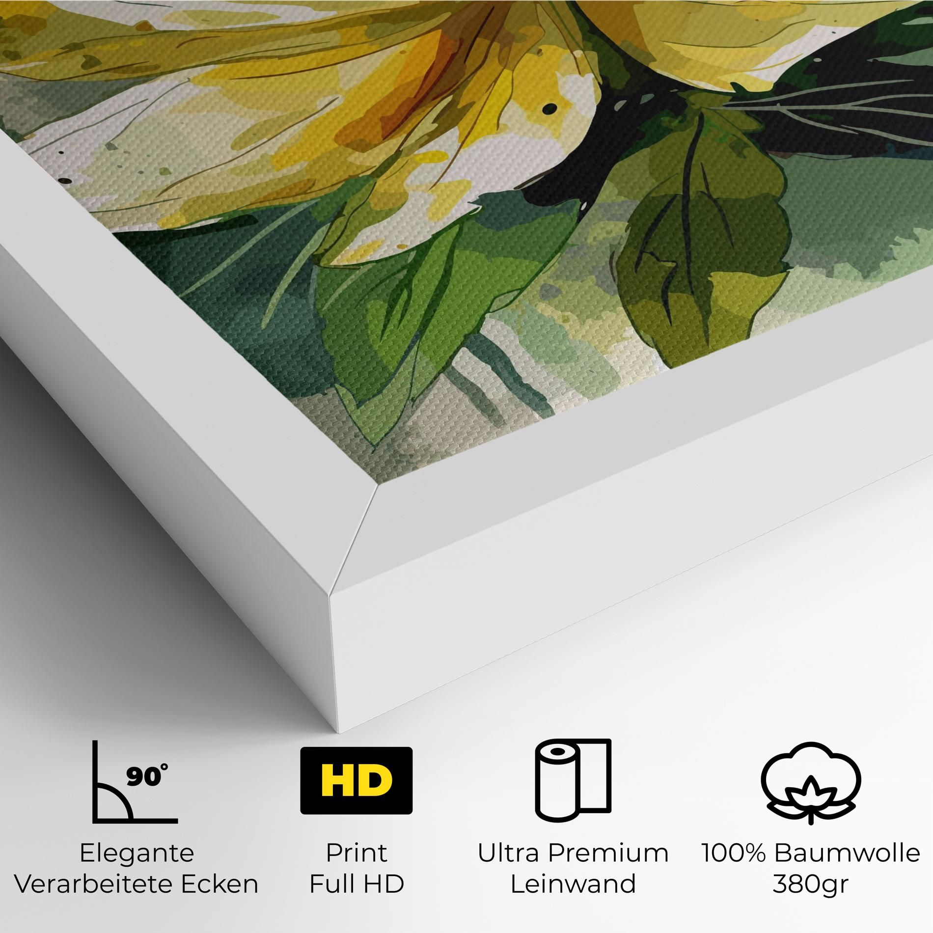 Yellow Flower Nature mockup 4