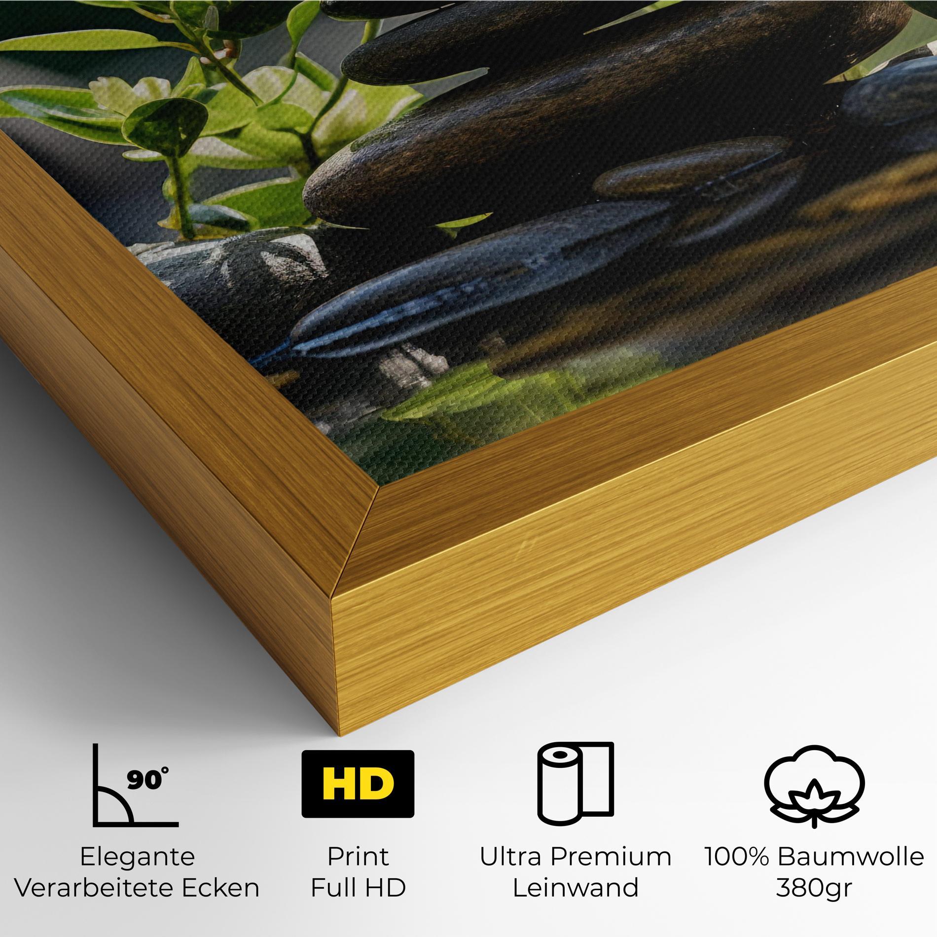 Leinwandbild Cinematic Stones mockup 4