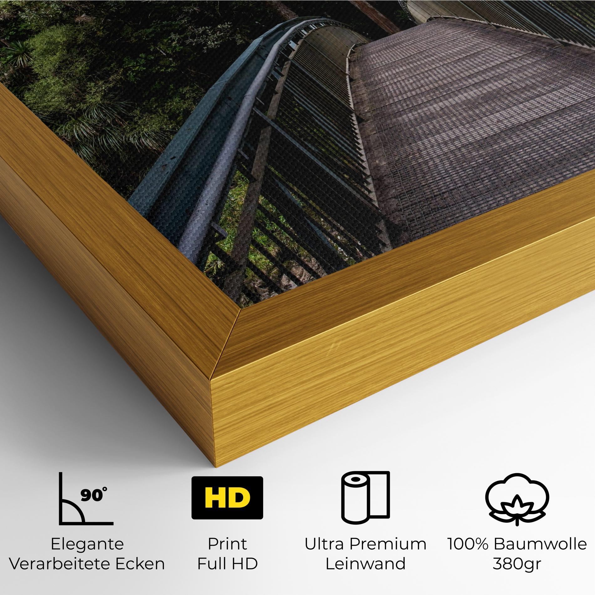 Leinwandbild Nature Bridge mockup 4