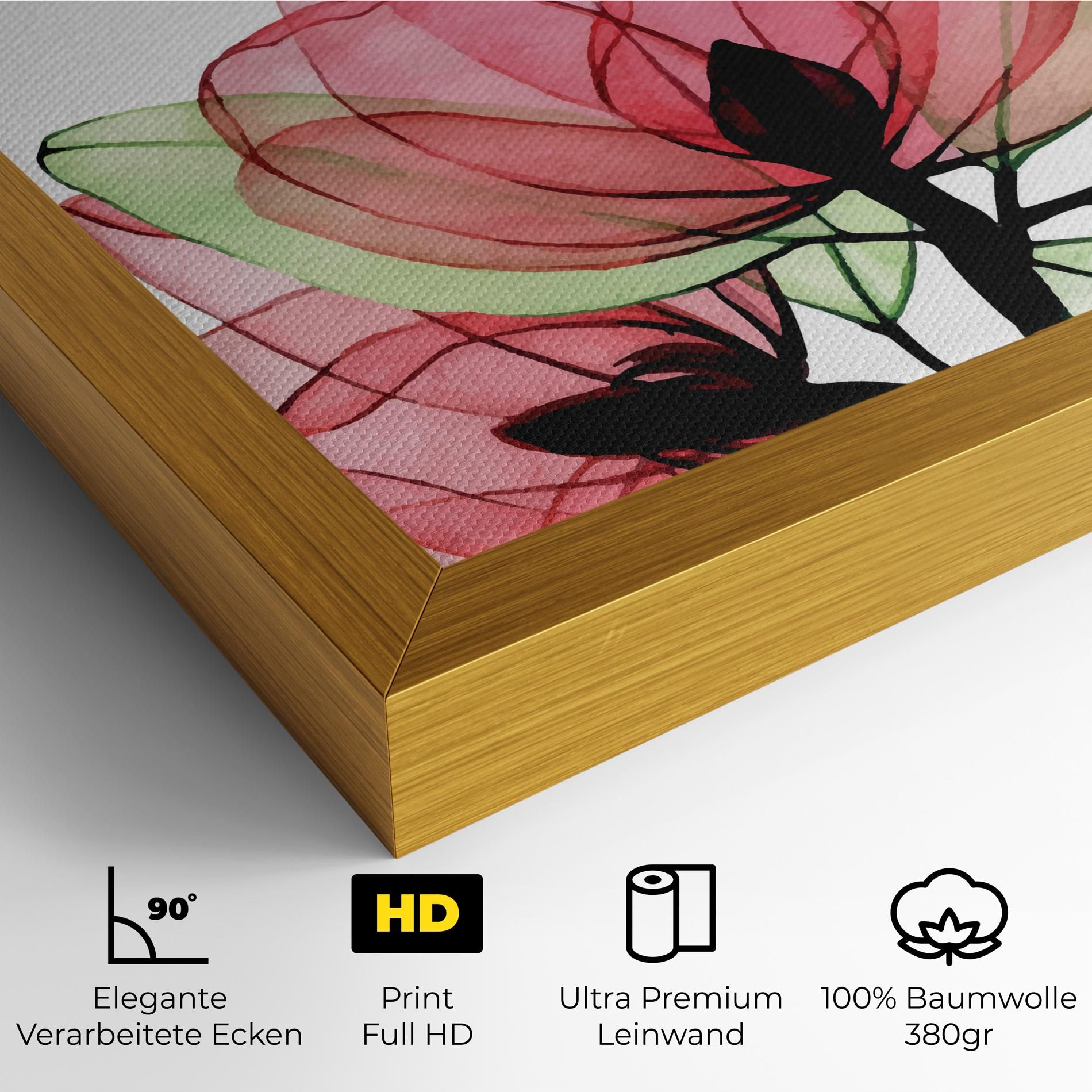 Pink Green Nature mockup 4