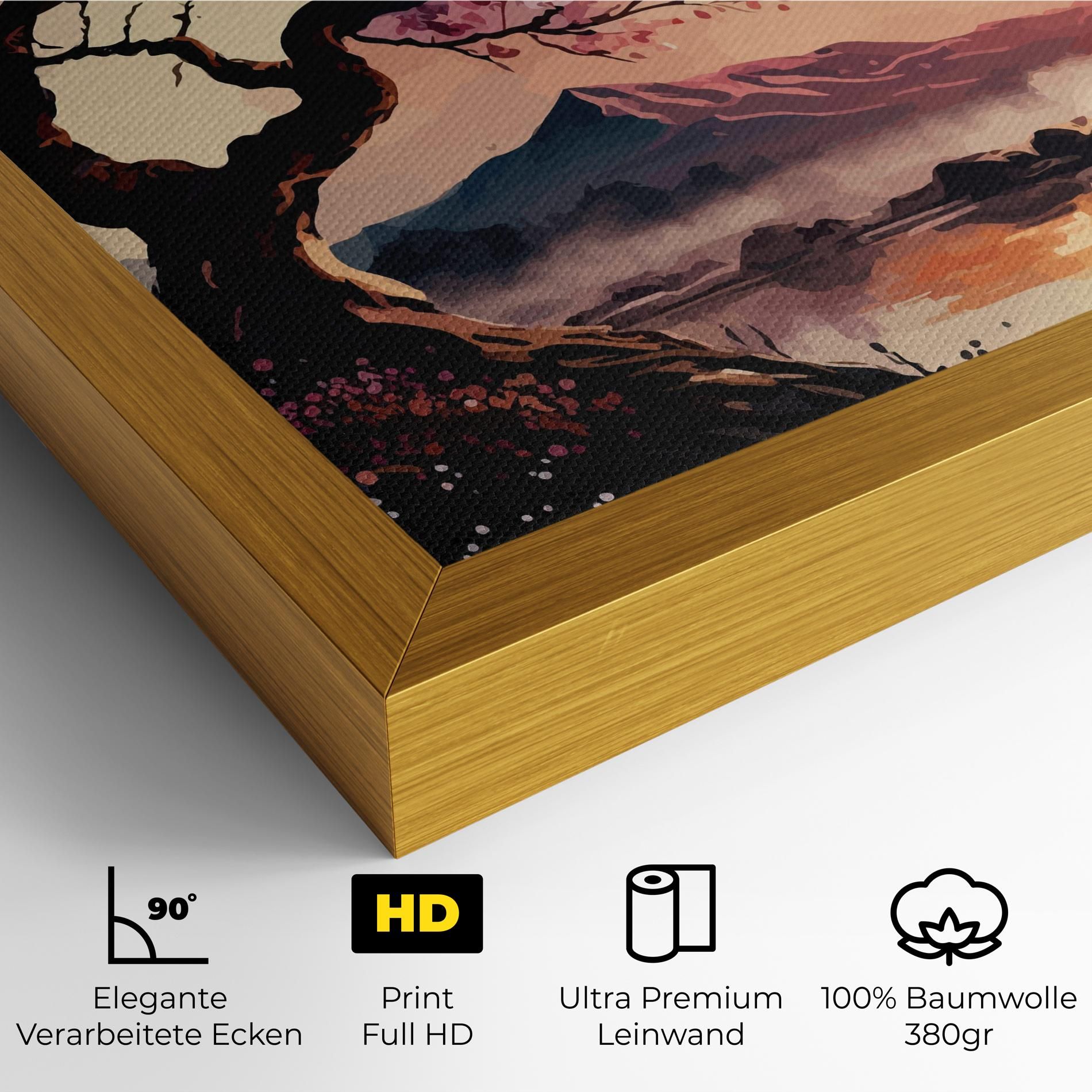 Pink Tree Nature mockup 4