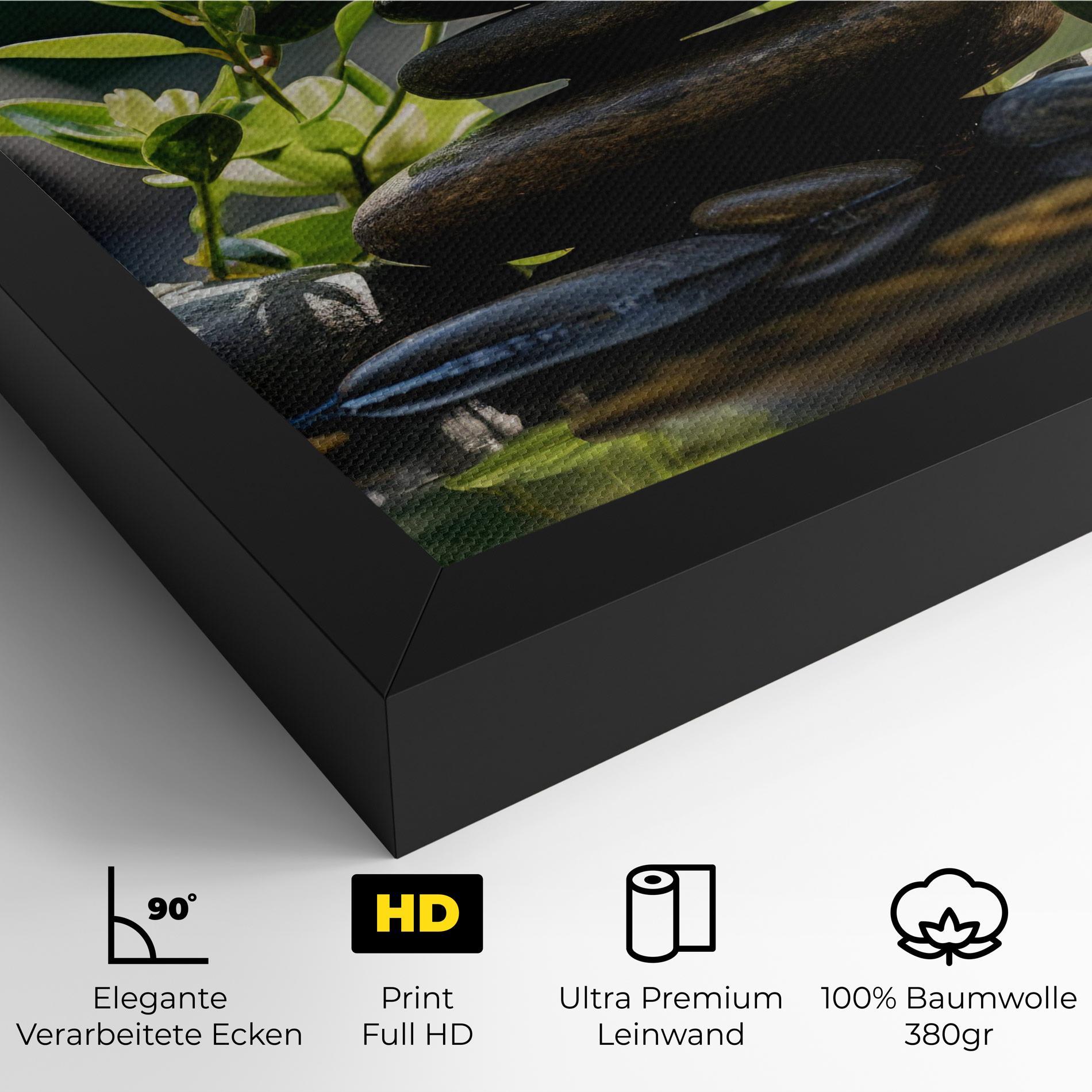 Leinwandbild Cinematic Stones mockup 4