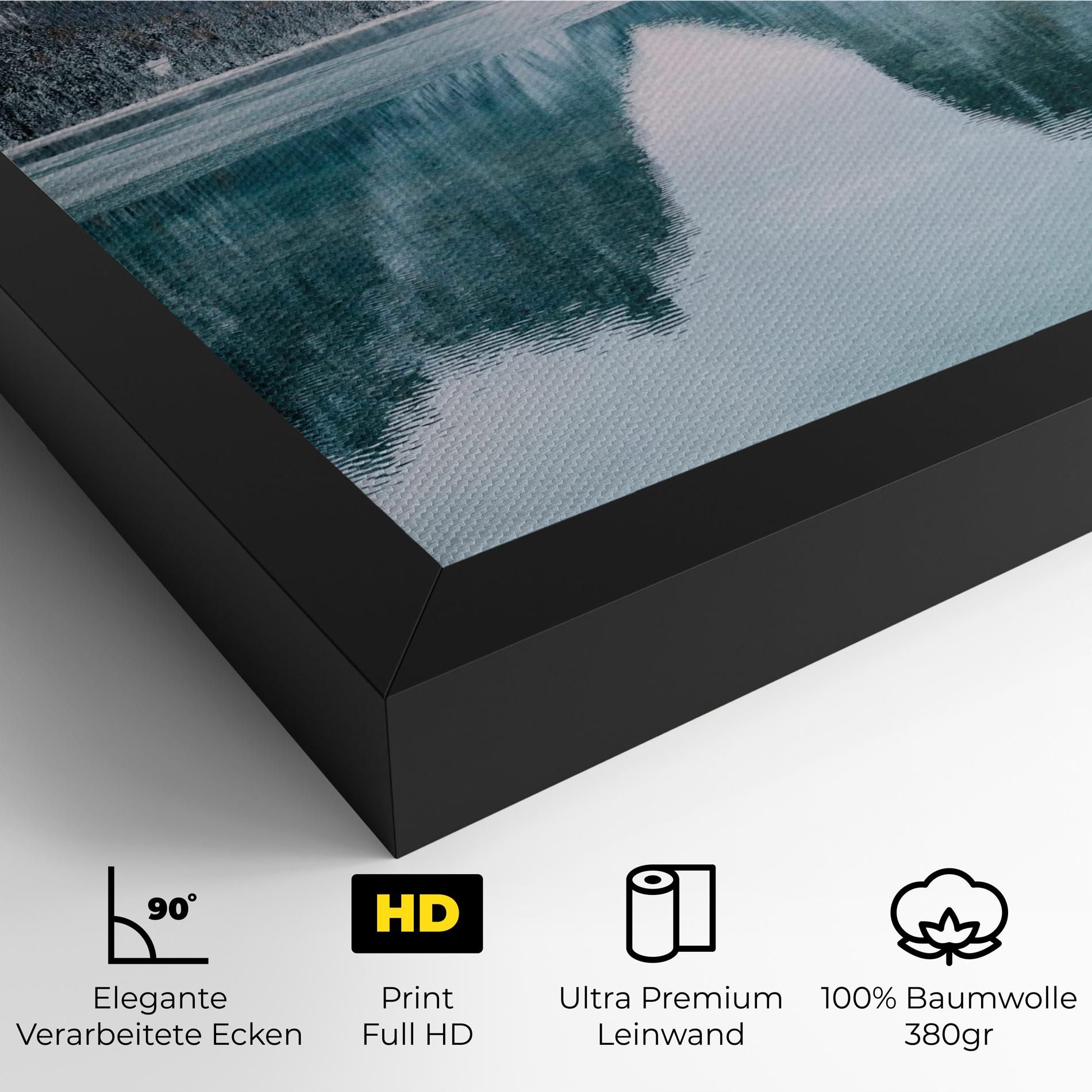 Lake Reflection Mountain mockup 4