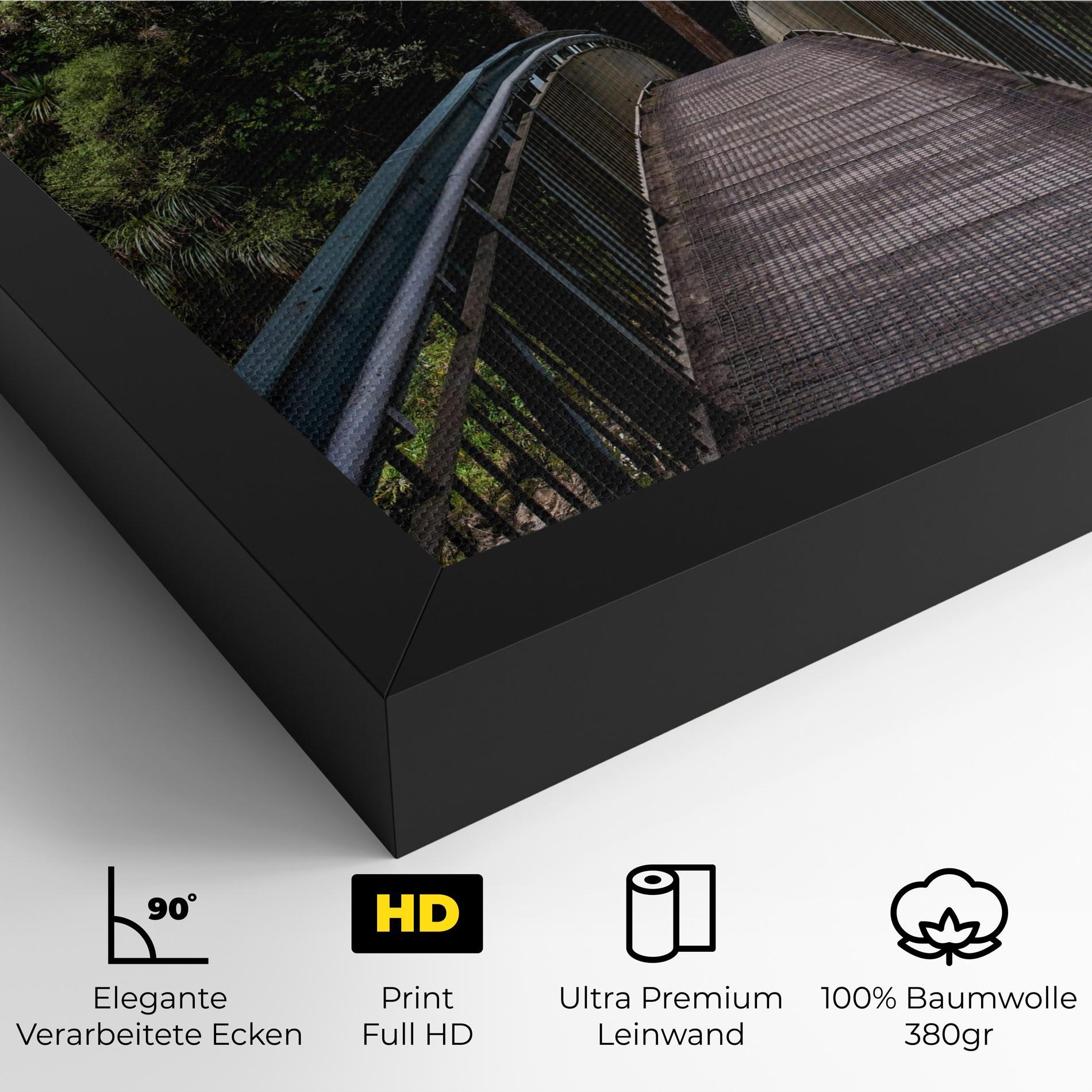 Leinwandbild Nature Bridge mockup 4