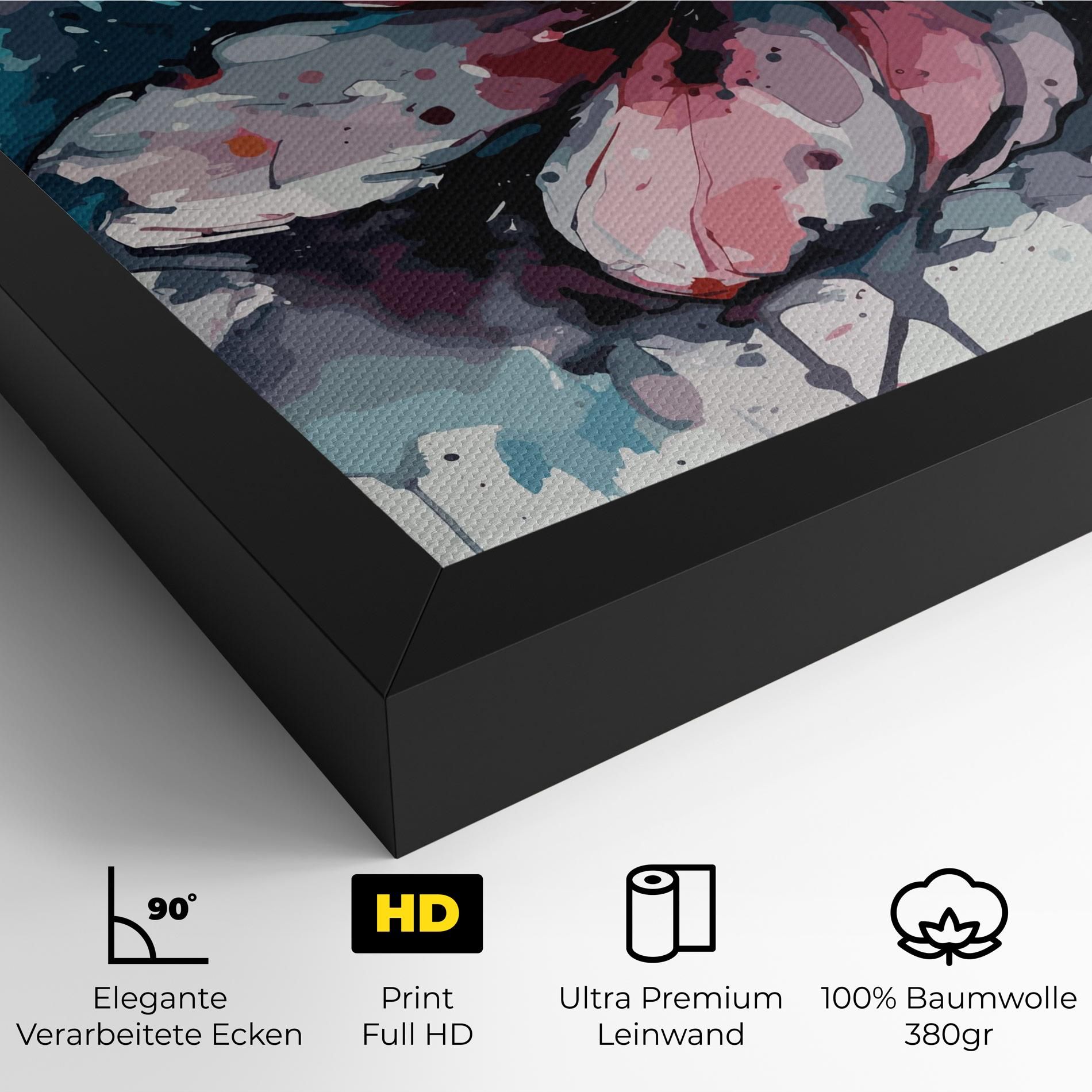 Pink Blue Nature mockup 4