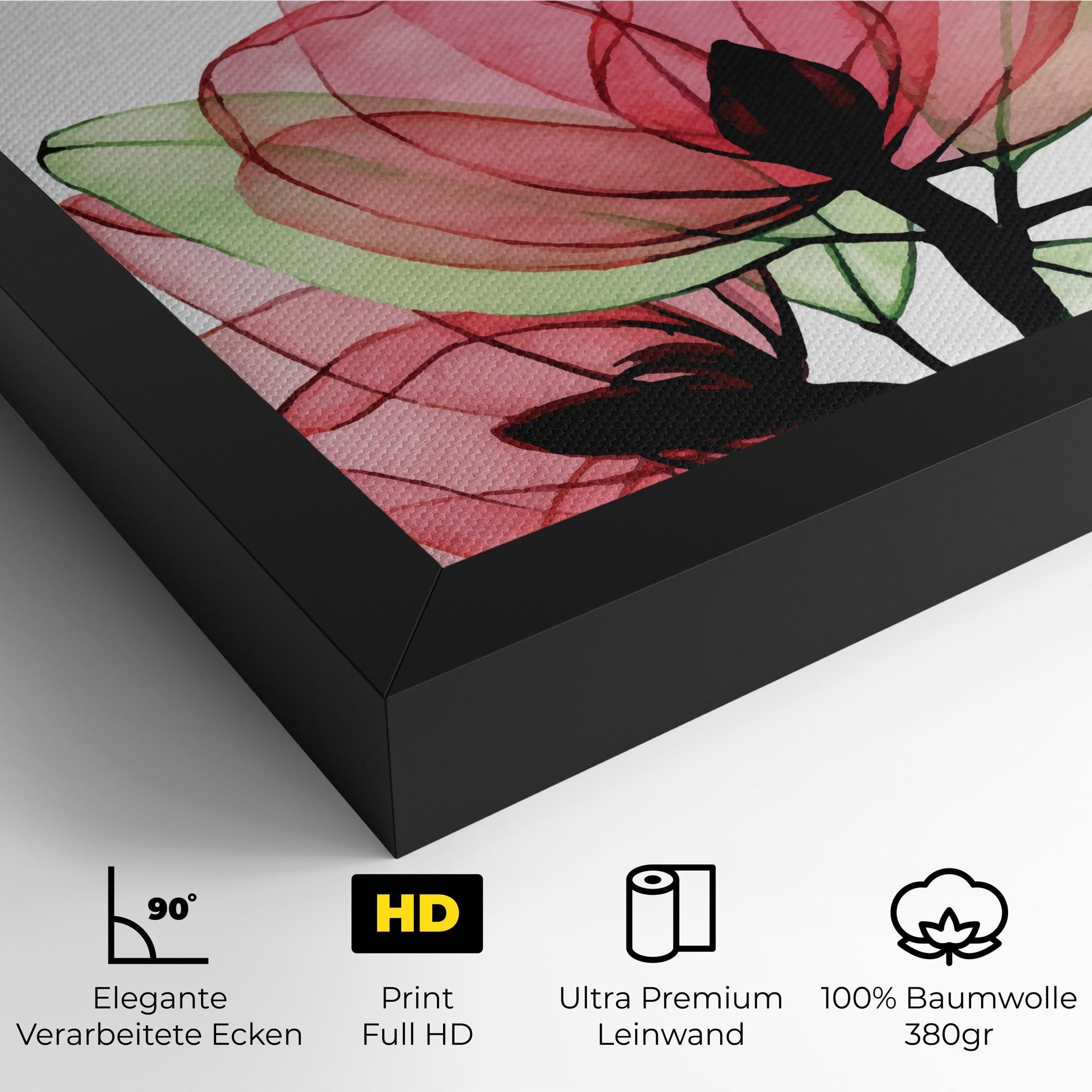 Pink Green Nature mockup 4