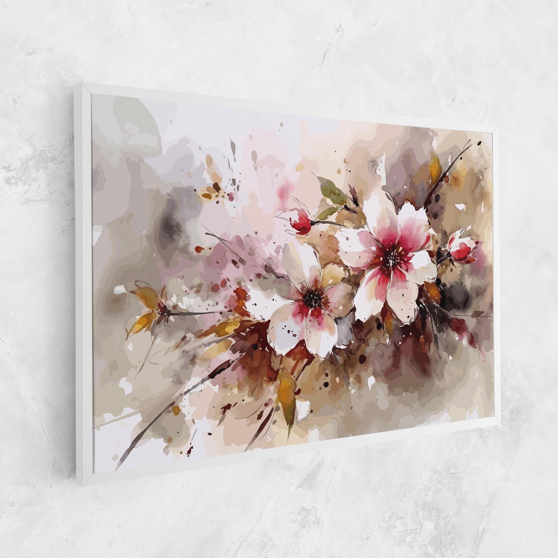 Beautiful Cherry Flower mockup 1