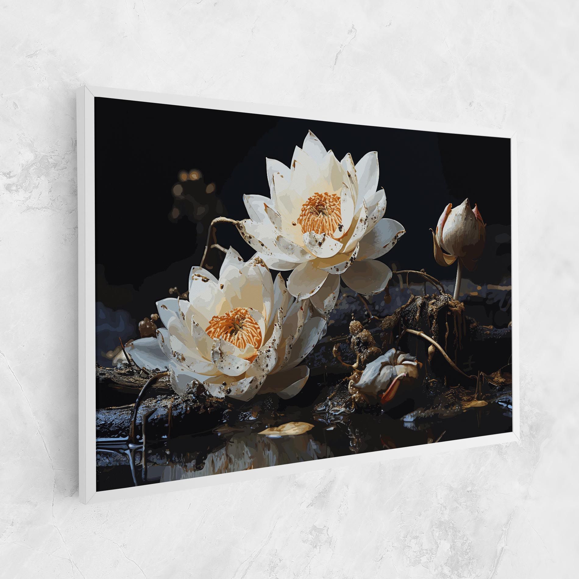 Beautiful White Nature mockup 1