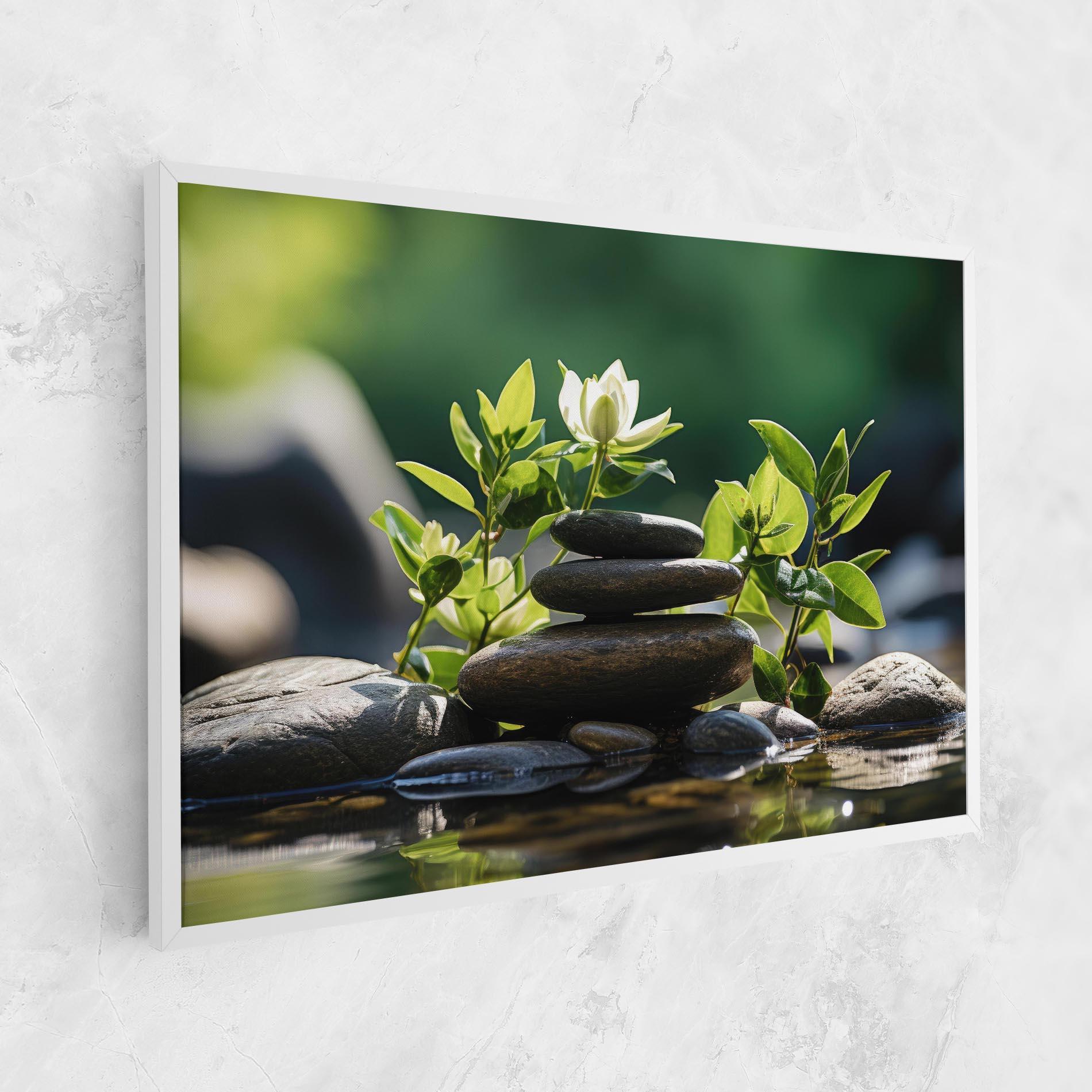 Leinwandbild Cinematic Stones mockup 1