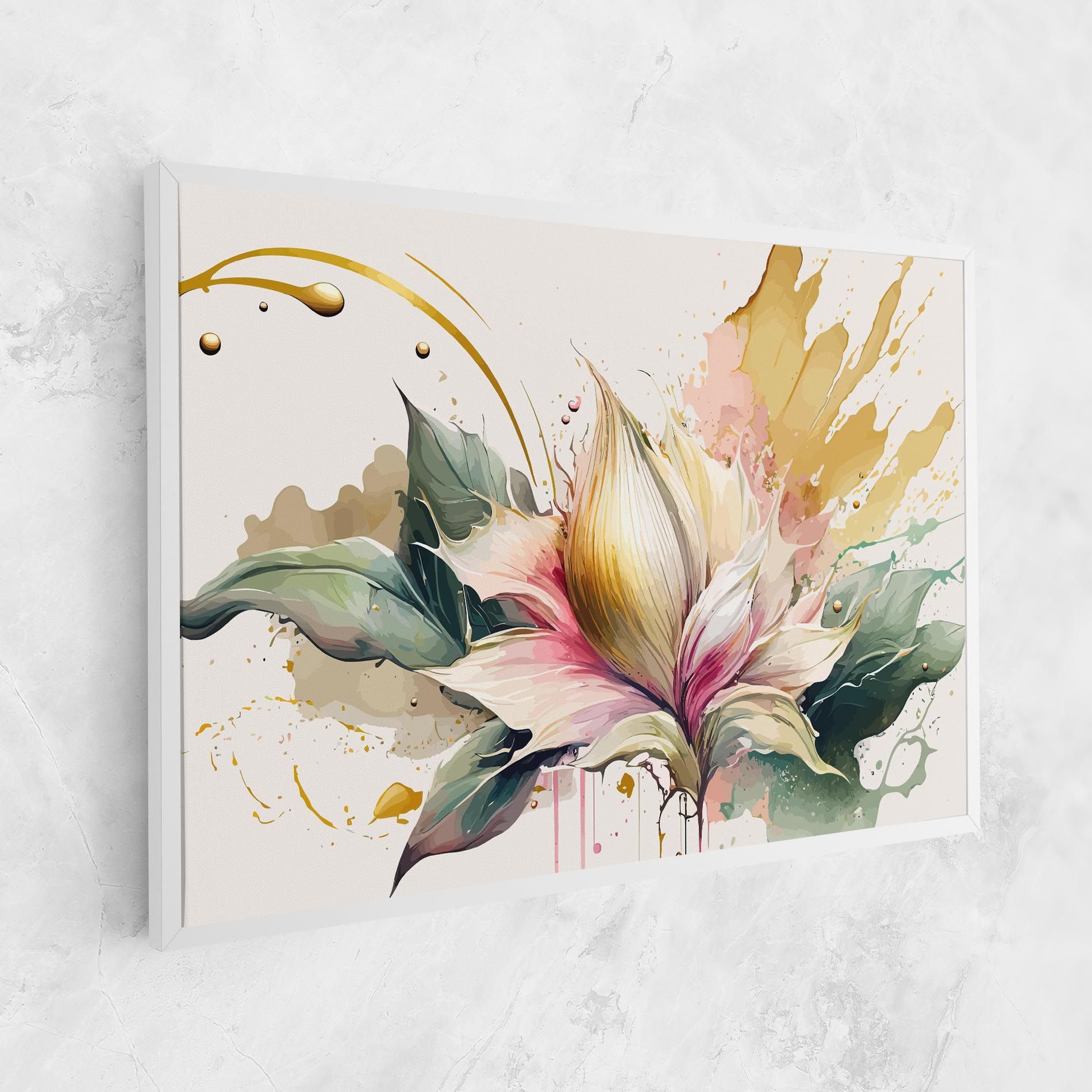 Cream Pink Nature mockup 1