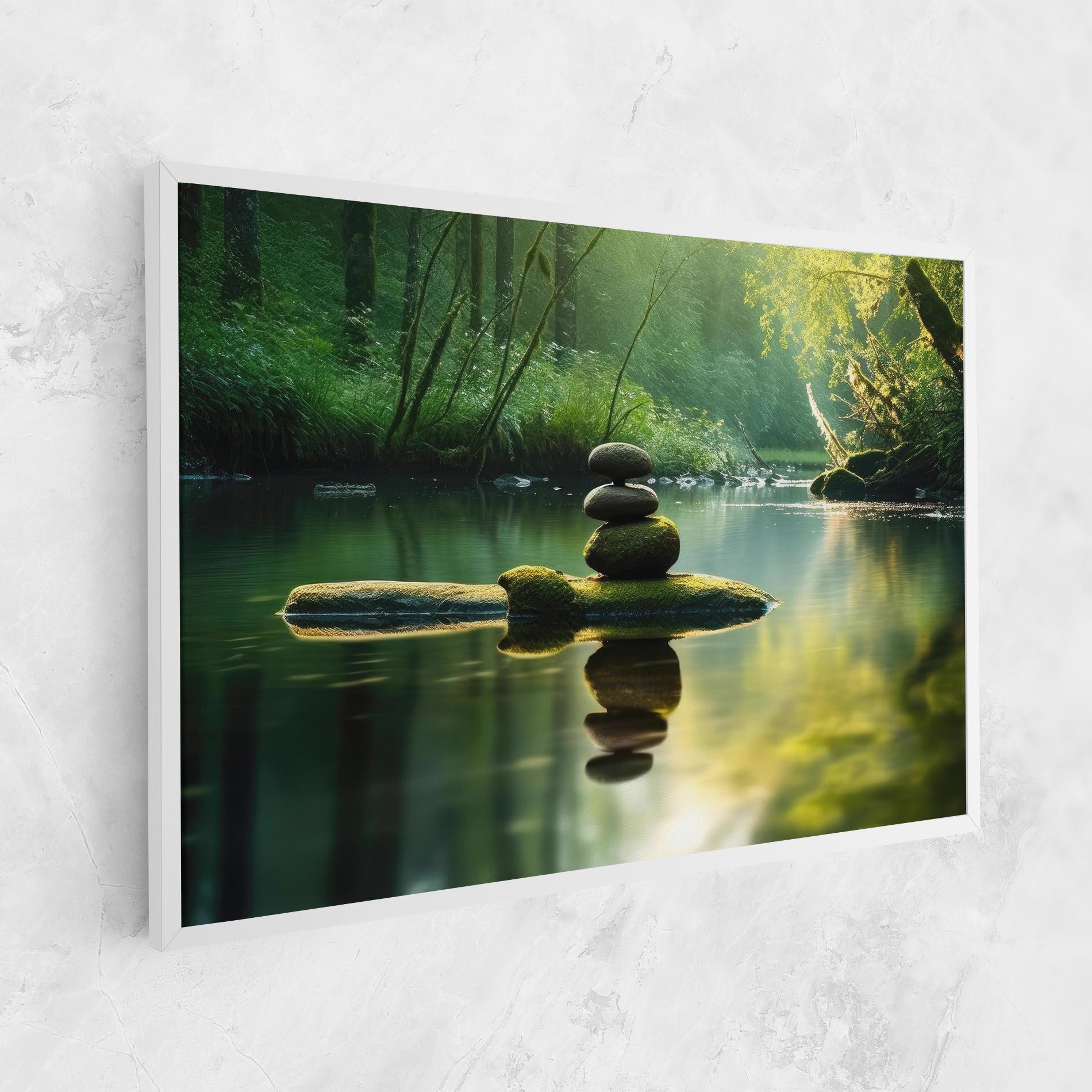 Leinwandbild Spiritual Stones mockup 1