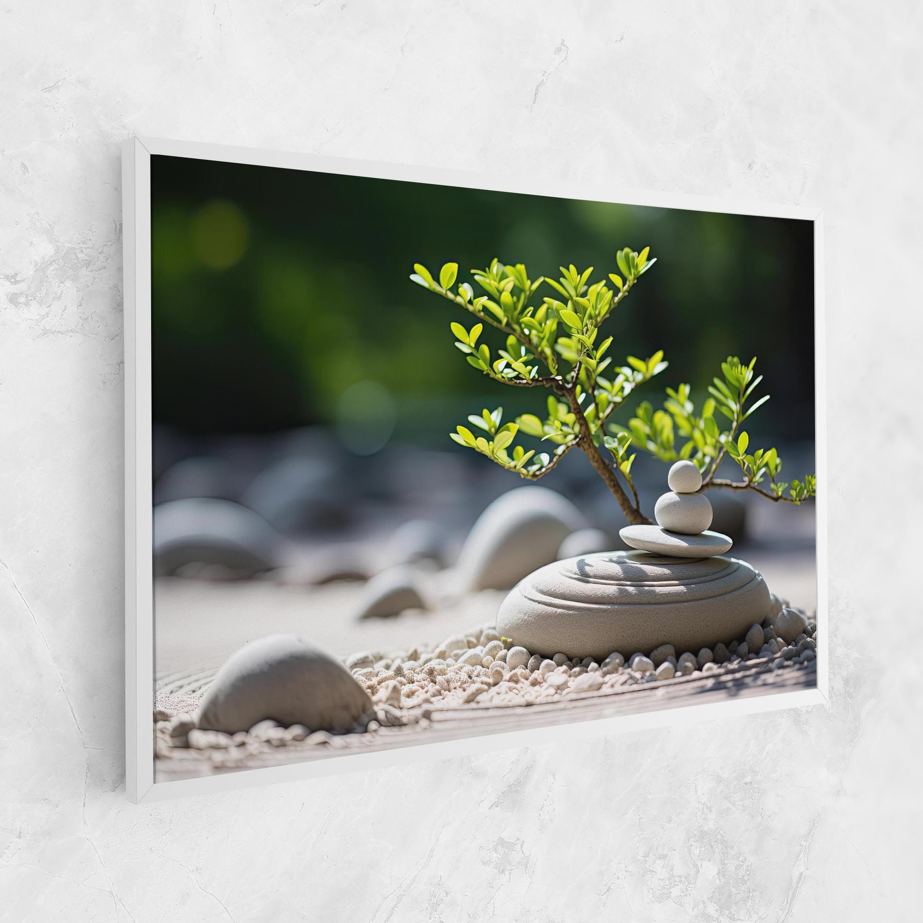 White Pebbles Plants mockup 1