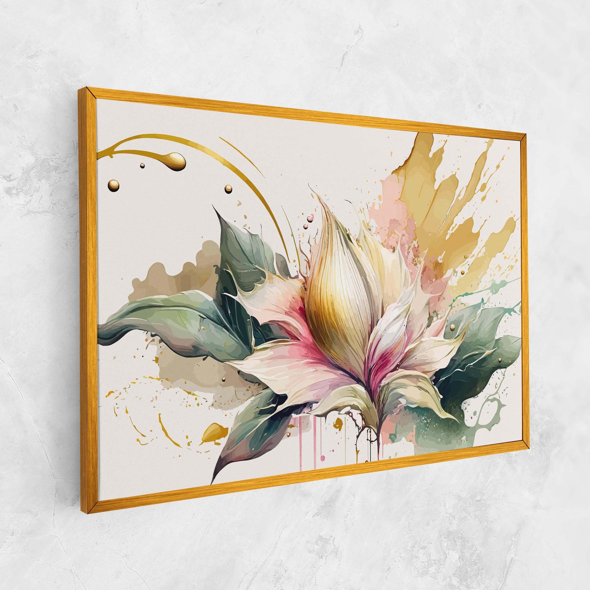 Cream Pink Nature mockup 1