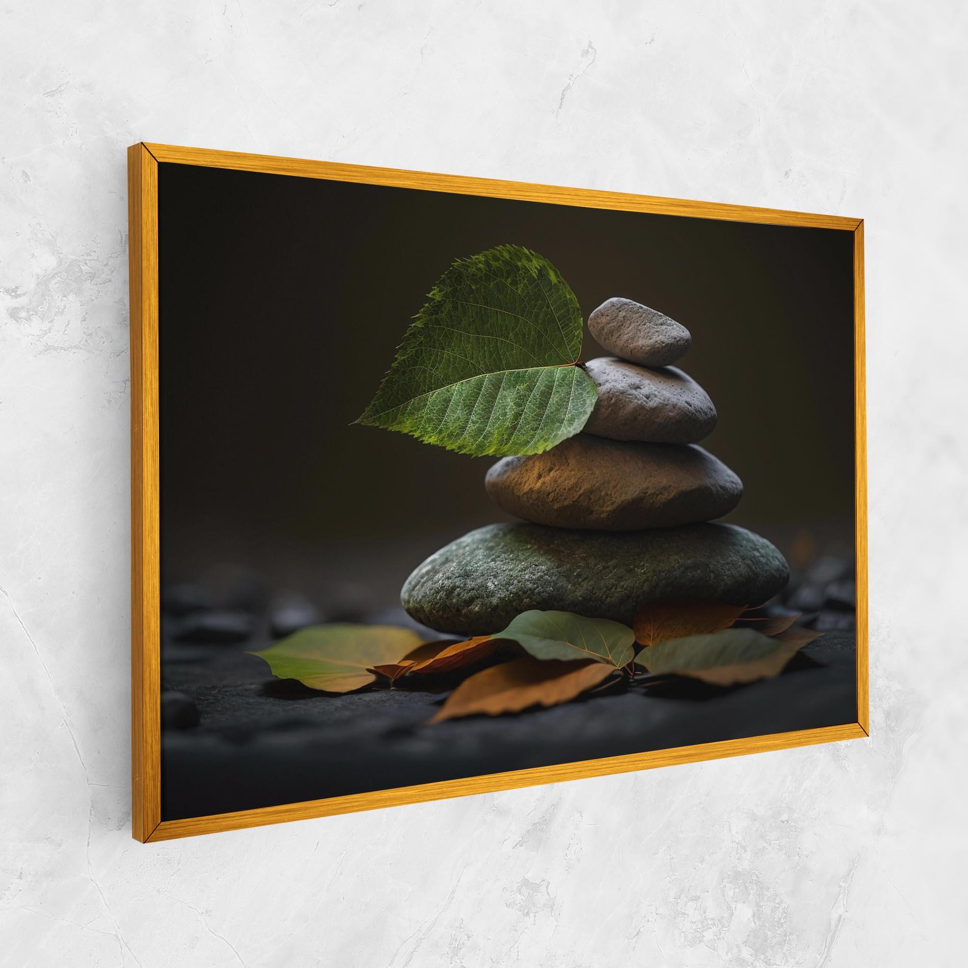 Leinwandbild Harmony Stones mockup 1