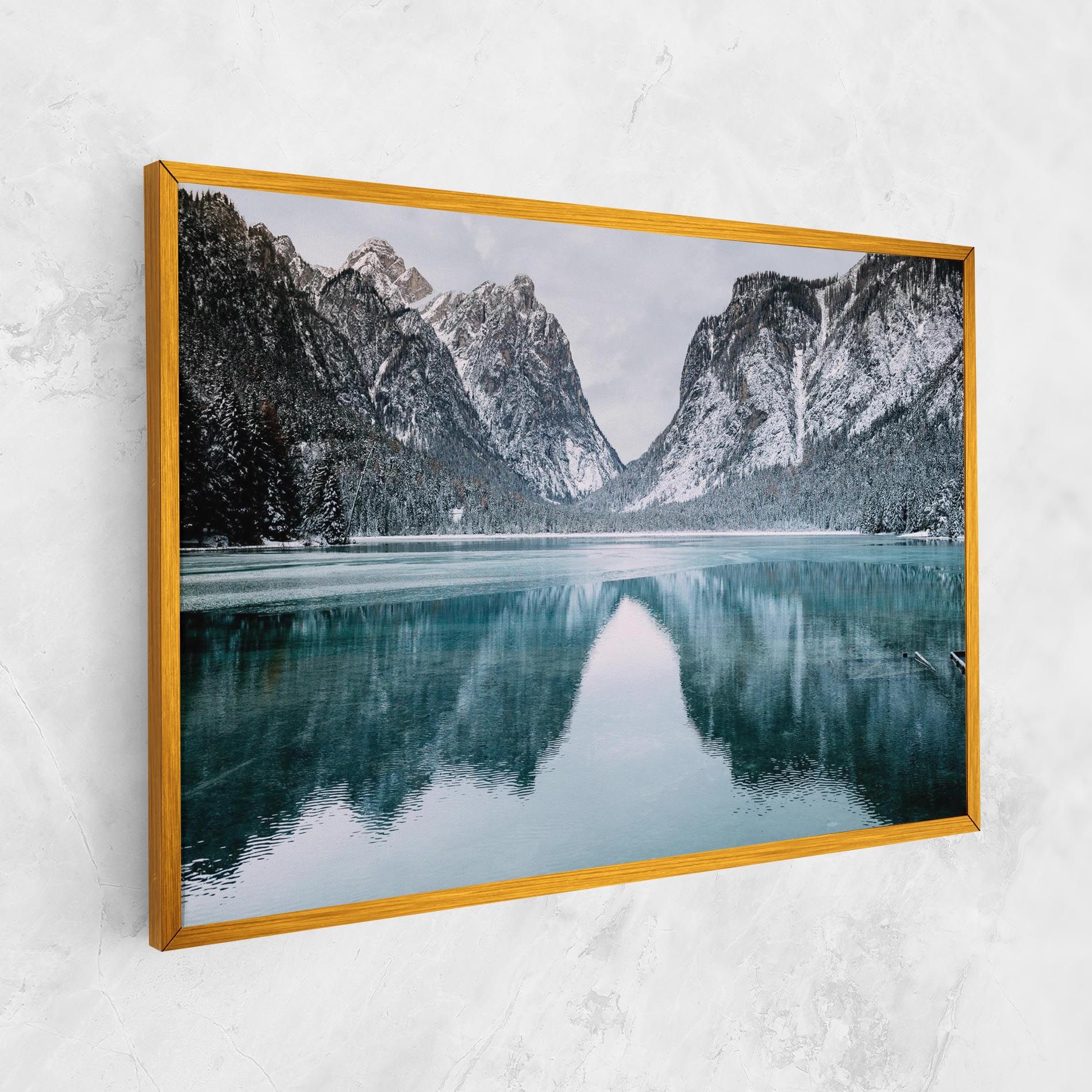 Lake Reflection Mountain mockup 1