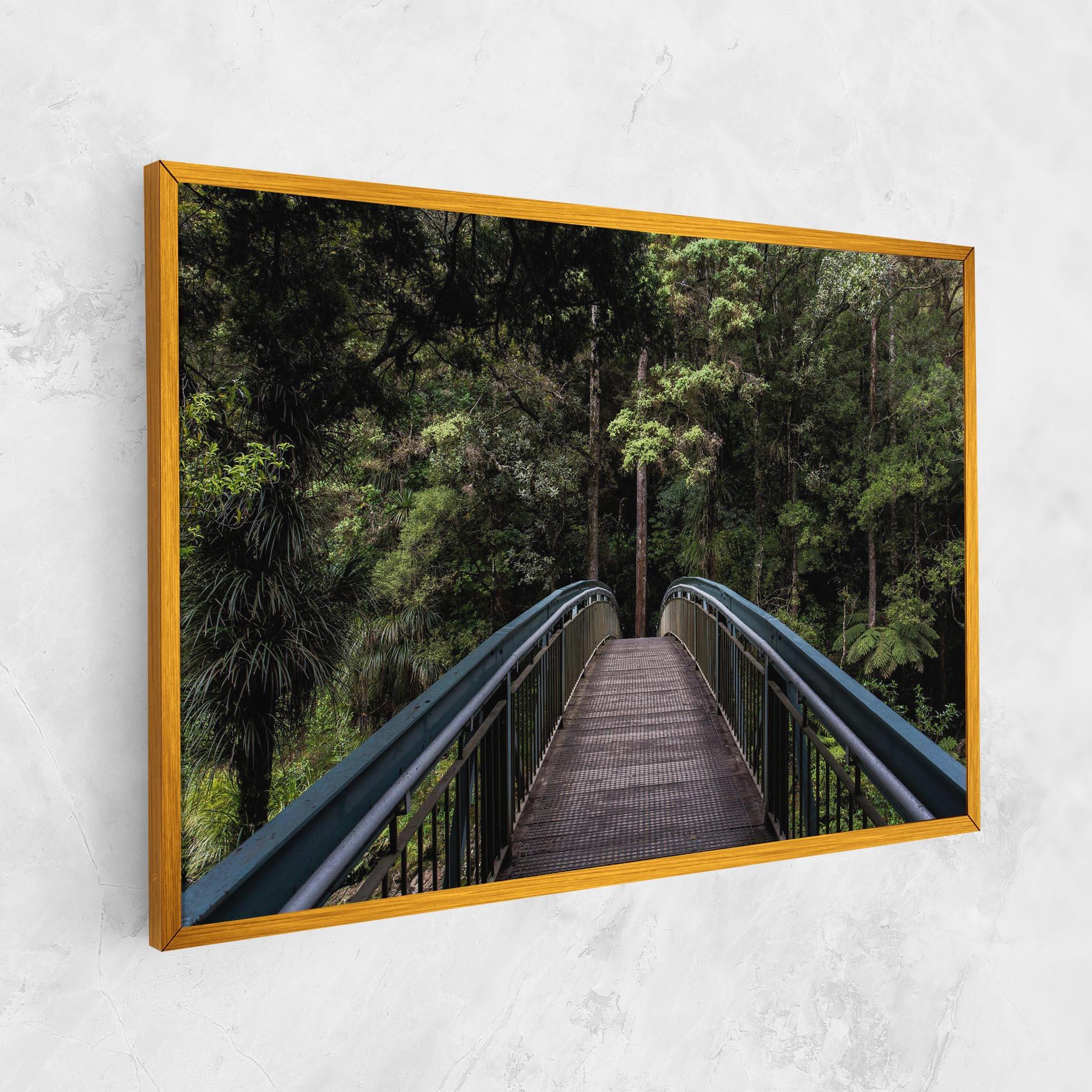Leinwandbild Nature Bridge mockup 1