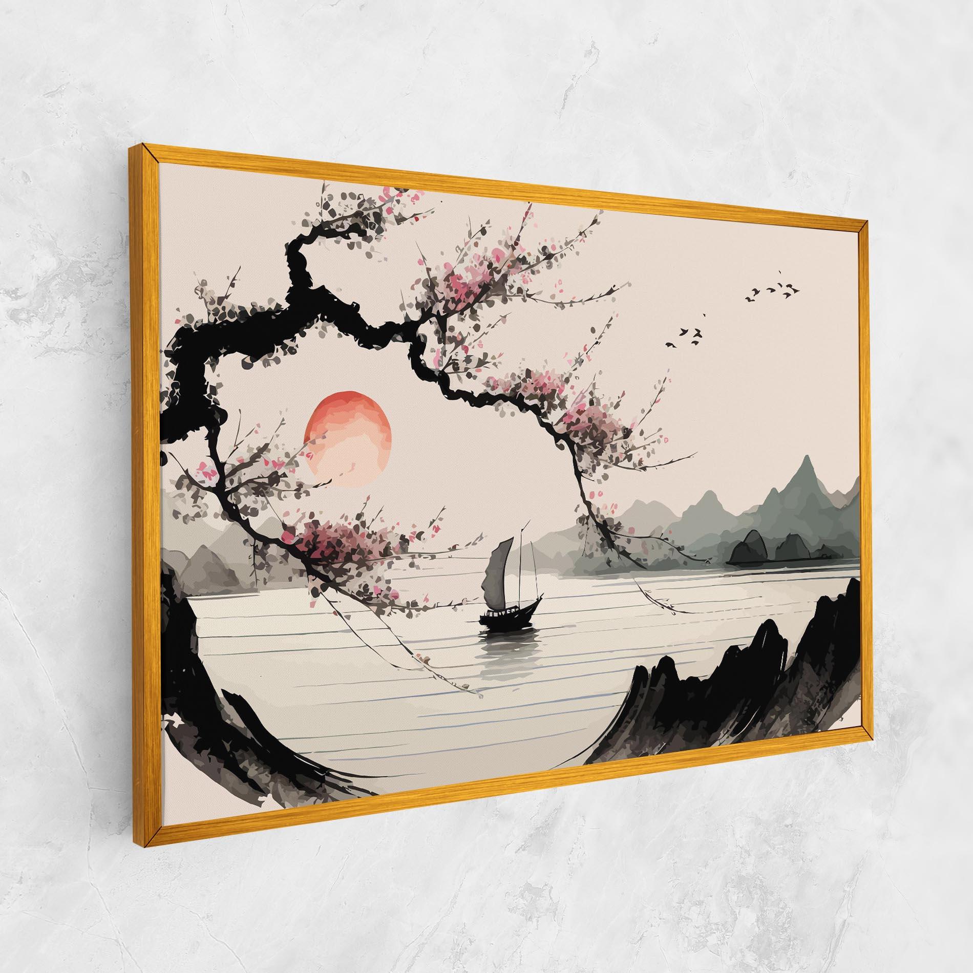 Leinwandbild Relaxing Nature mockup 1