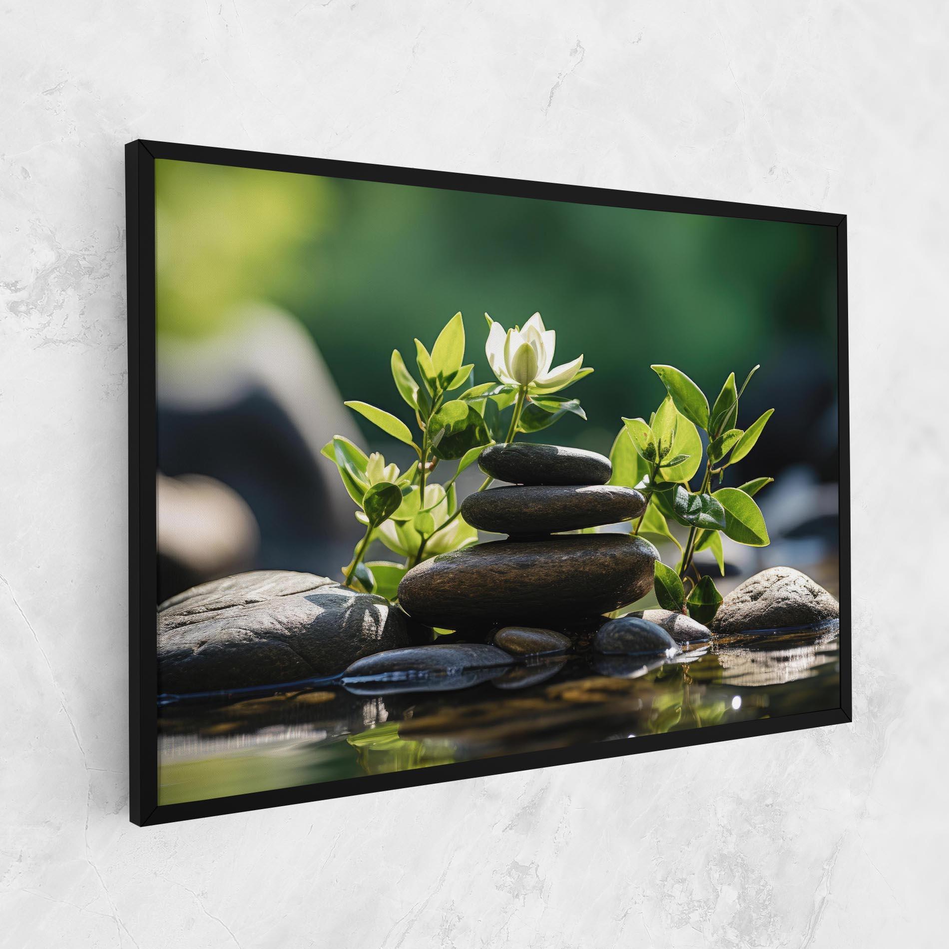 Leinwandbild Cinematic Stones mockup 1