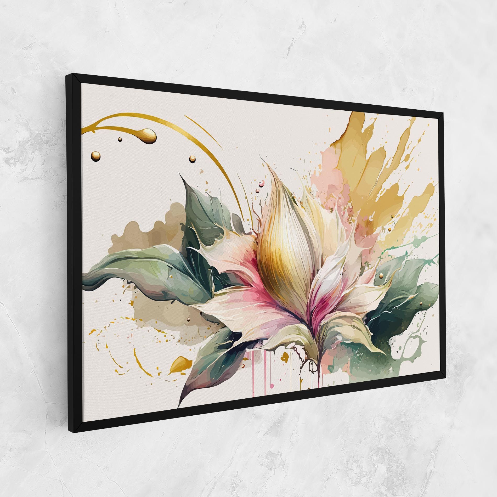 Cream Pink Nature mockup 1