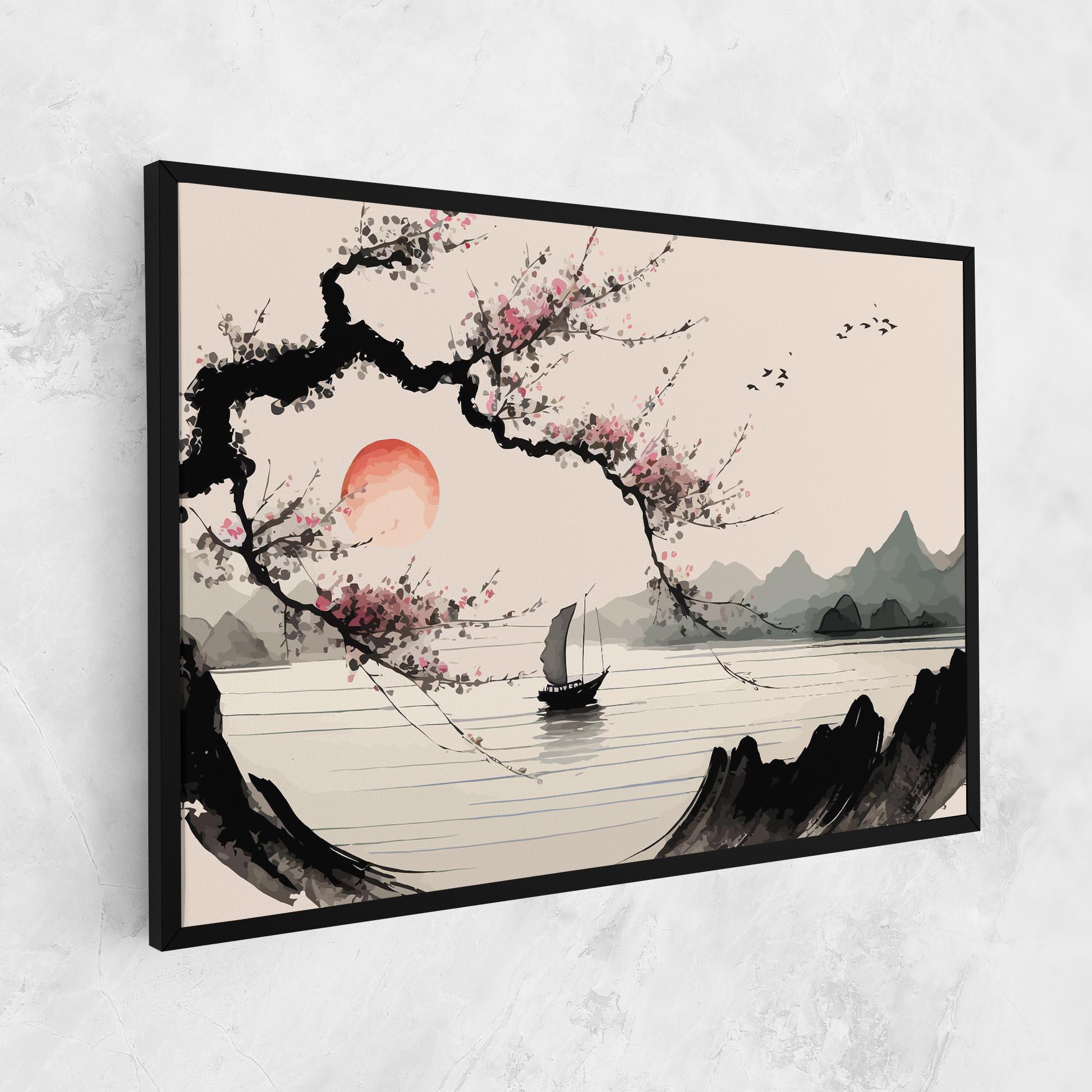 Leinwandbild Relaxing Nature mockup 1