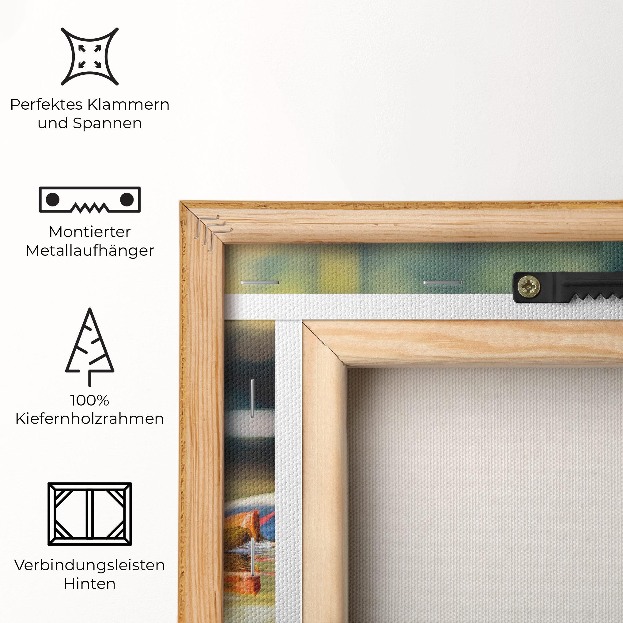 Leinwandbild Autumn Stones mockup 5