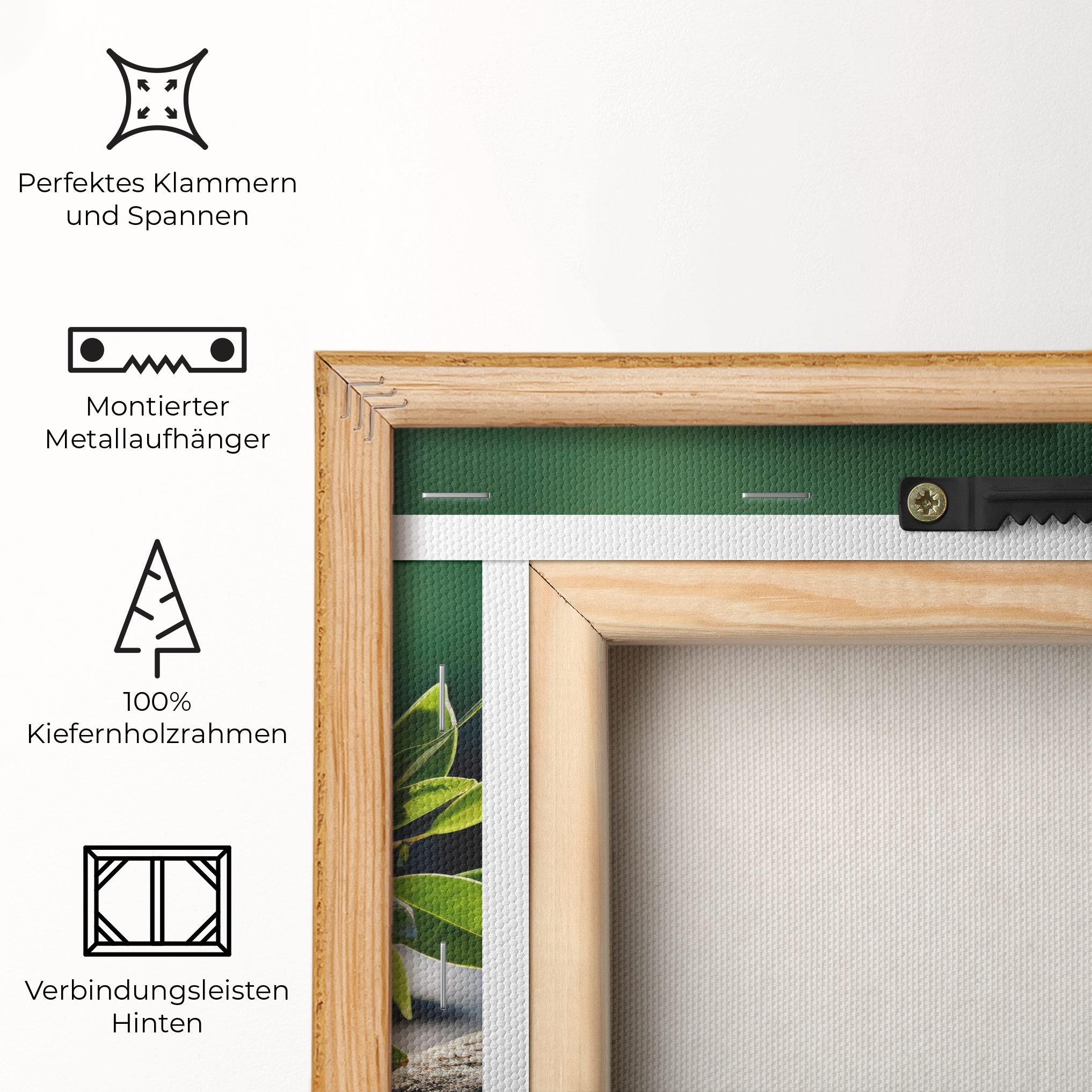 Leinwandbild Cinematic Stones mockup 5