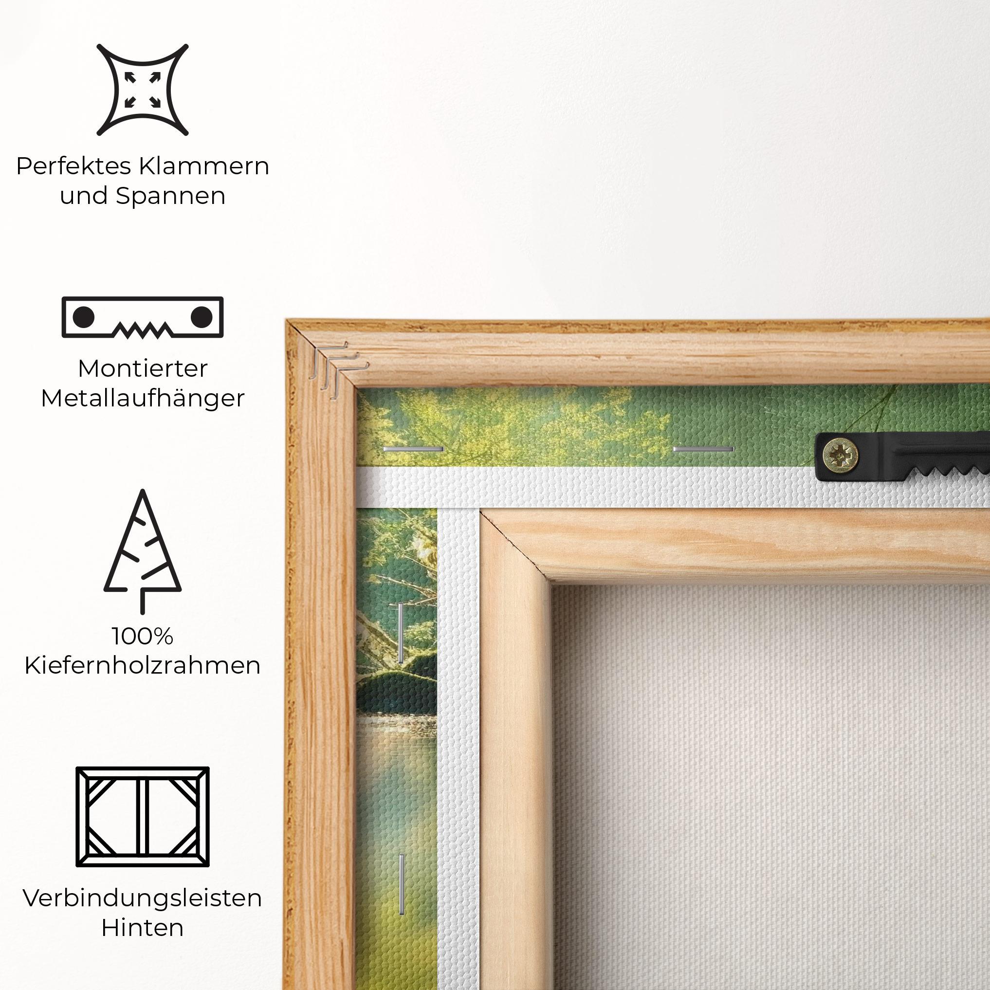 Leinwandbild Spiritual Stones mockup 5