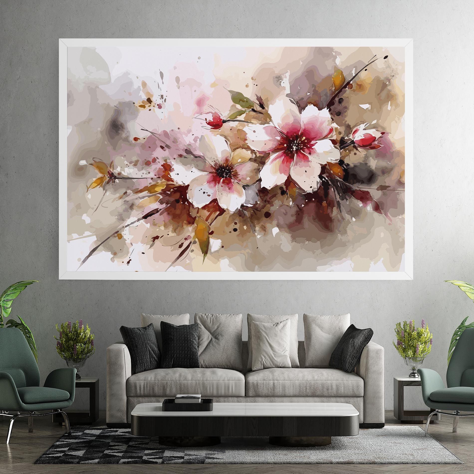 Beautiful Cherry Flower mockup 7