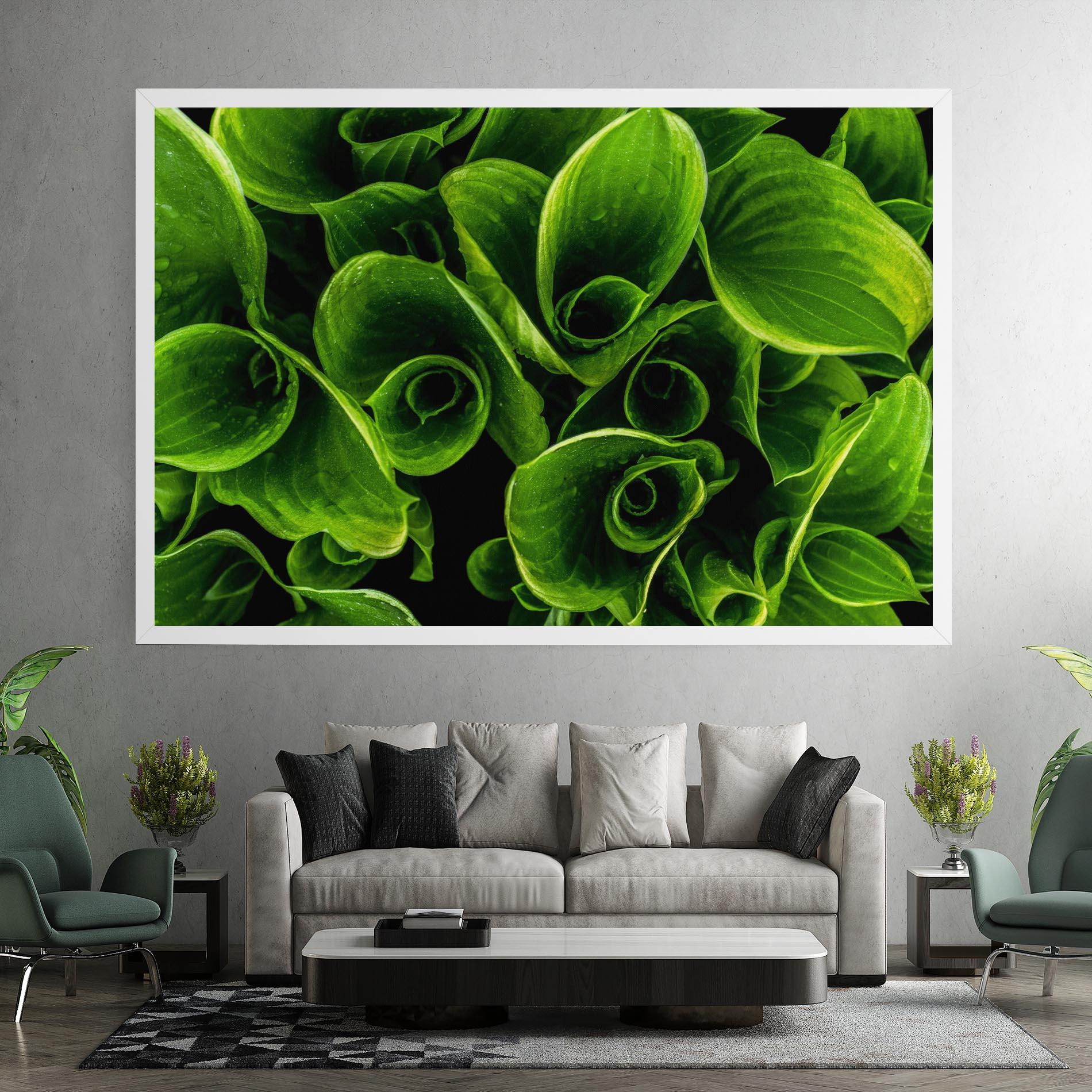 Leinwandbild Green Nature View mockup 7