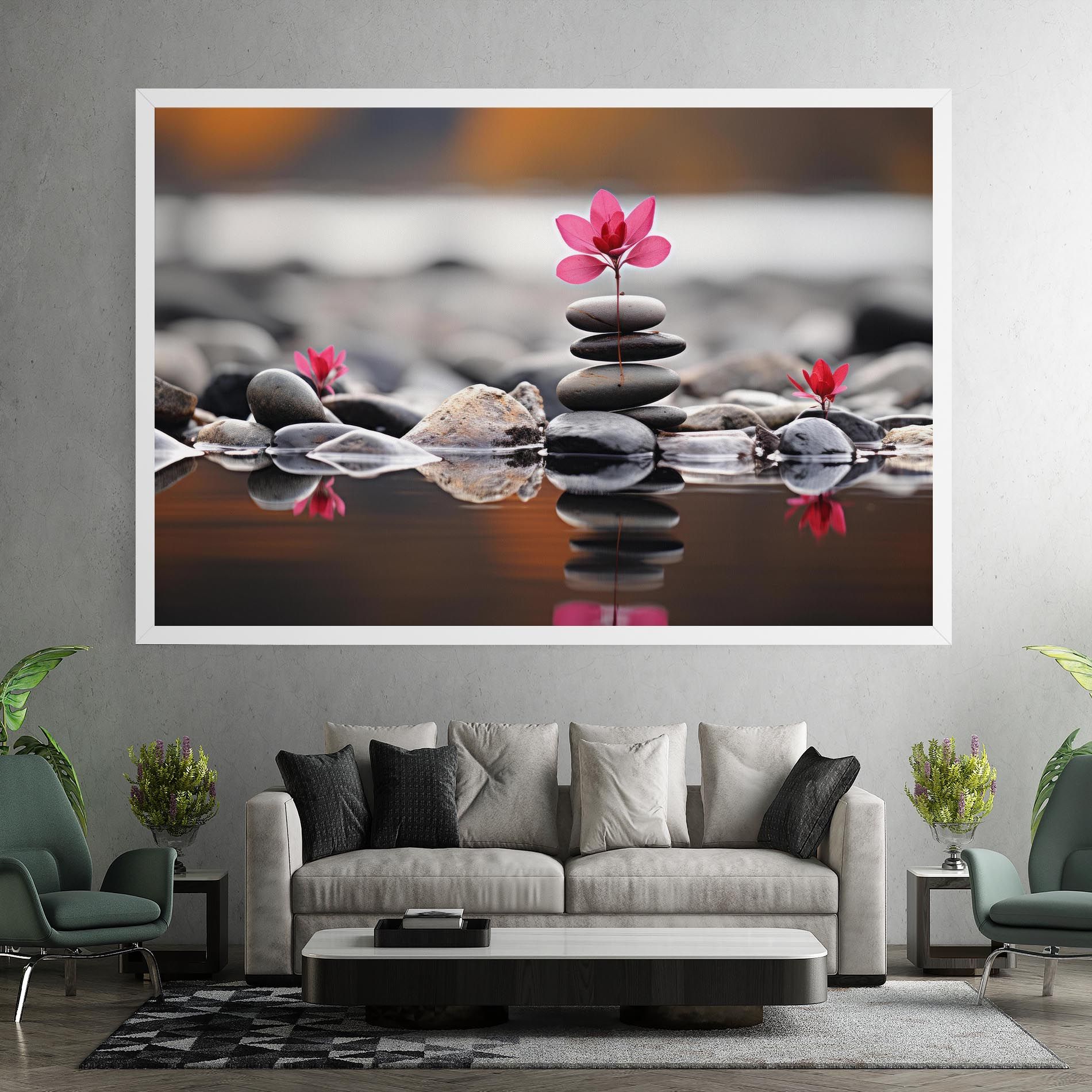 Grey Rocks Flower mockup 7