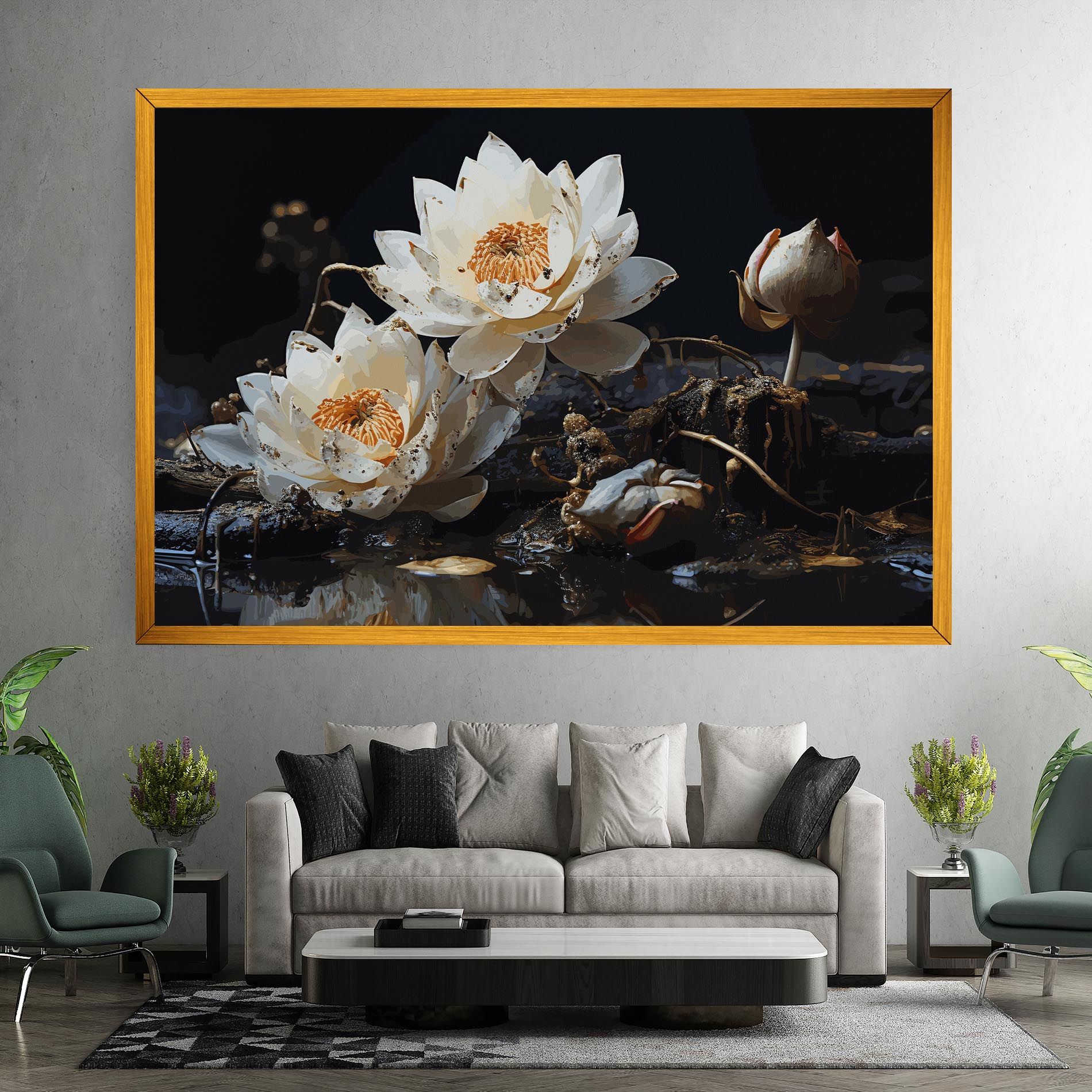 Beautiful White Nature mockup 7