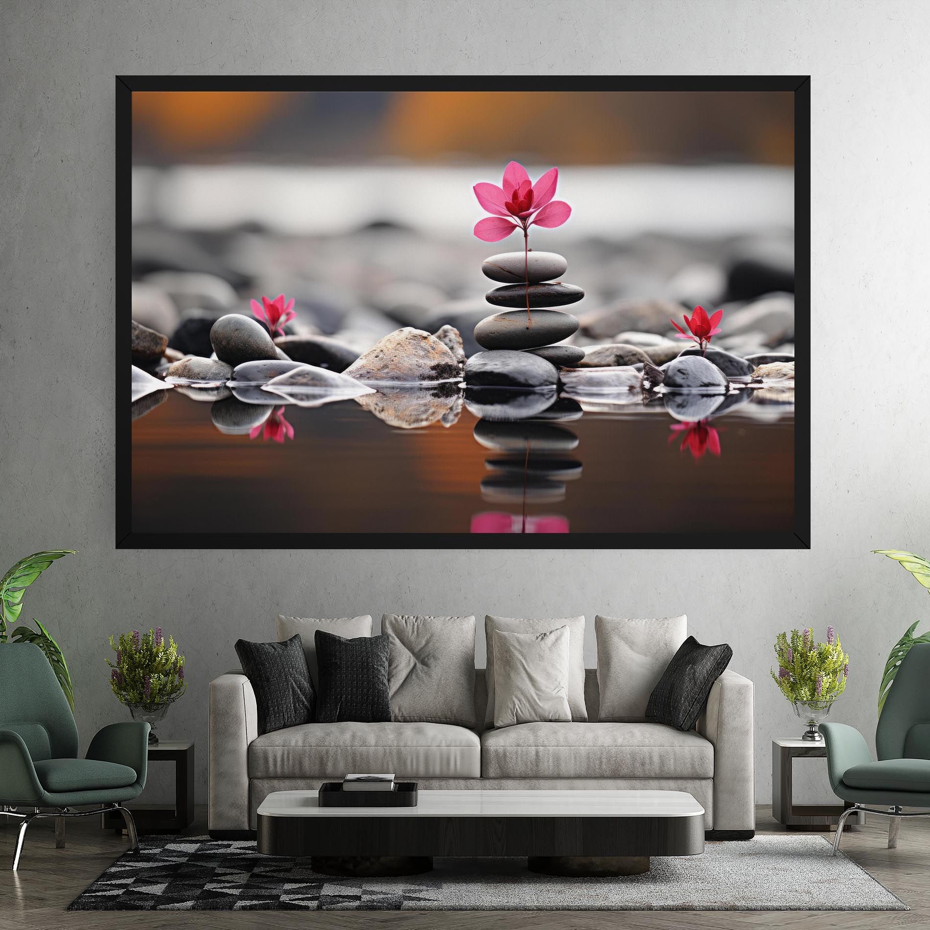 Grey Rocks Flower mockup 7