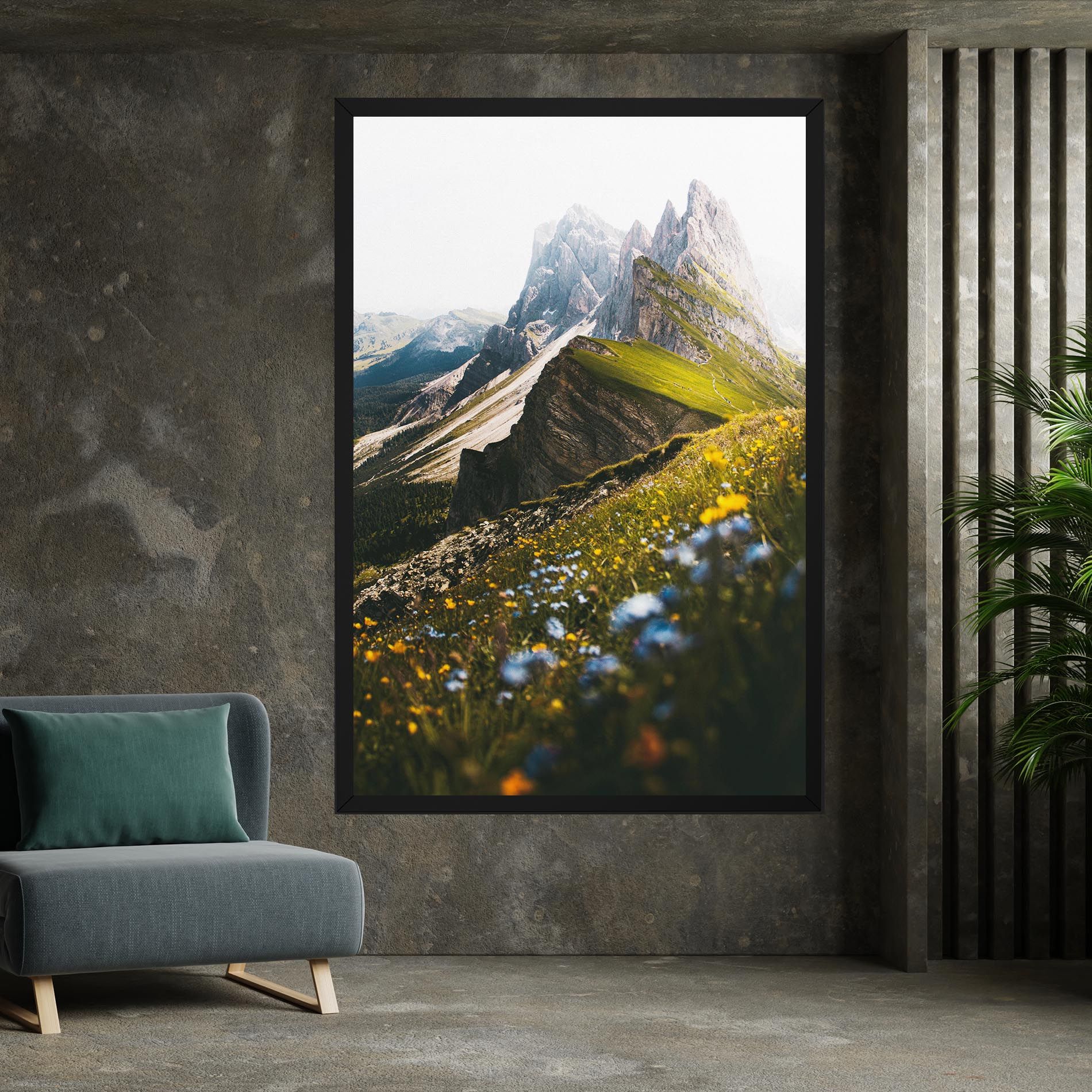 Foggy Mountain View mockup 7