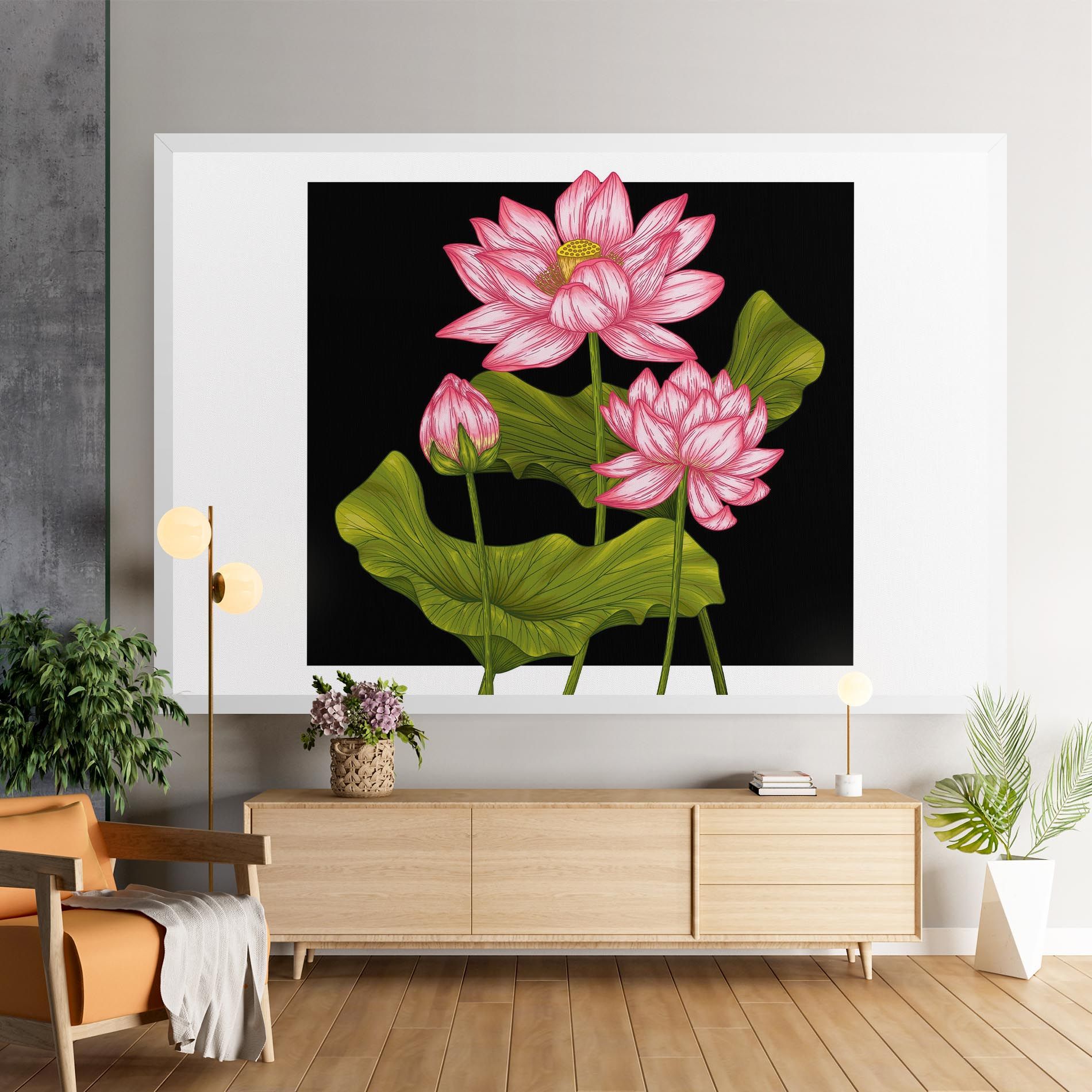 Feng Shui Flower mockup 9