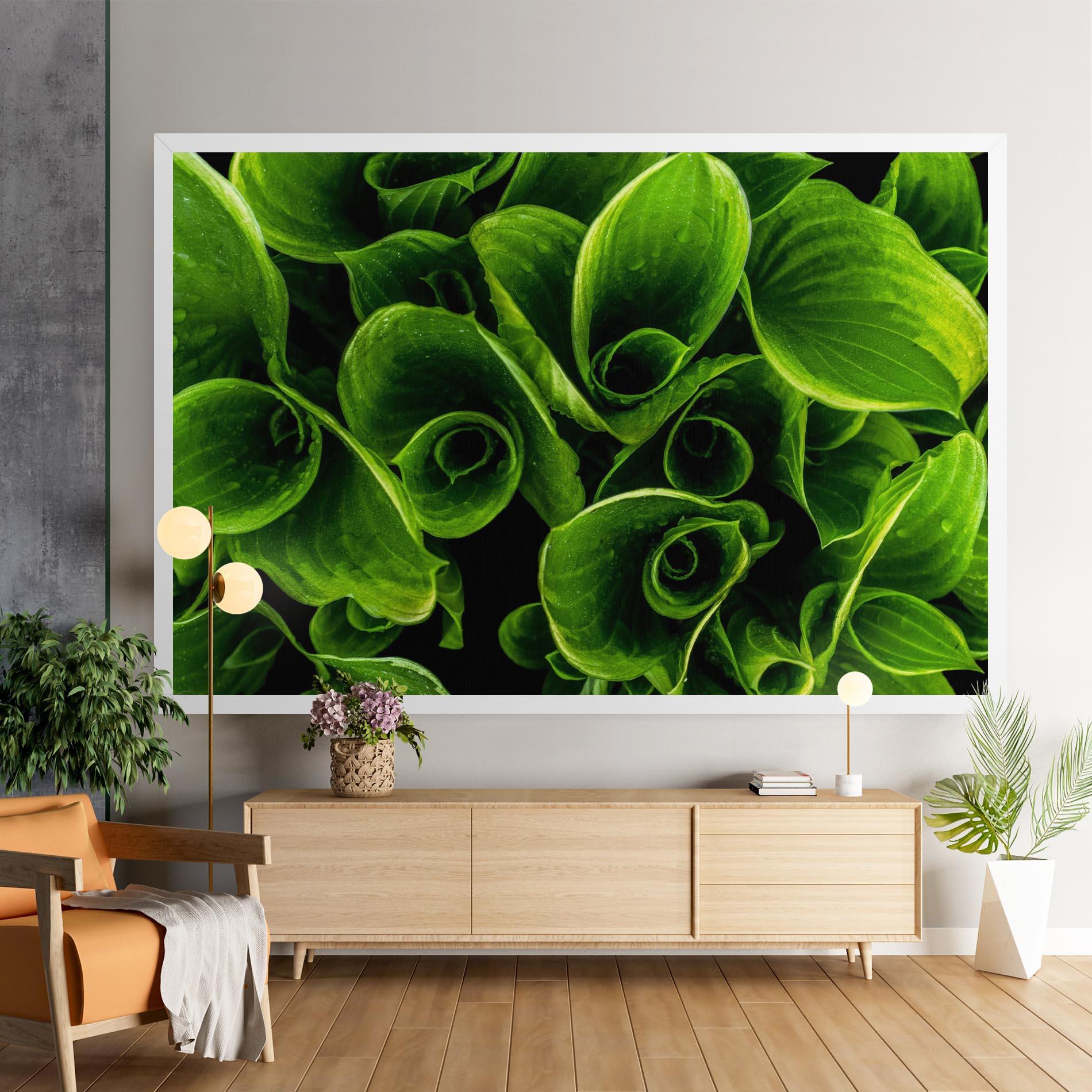 Leinwandbild Green Nature View mockup 9