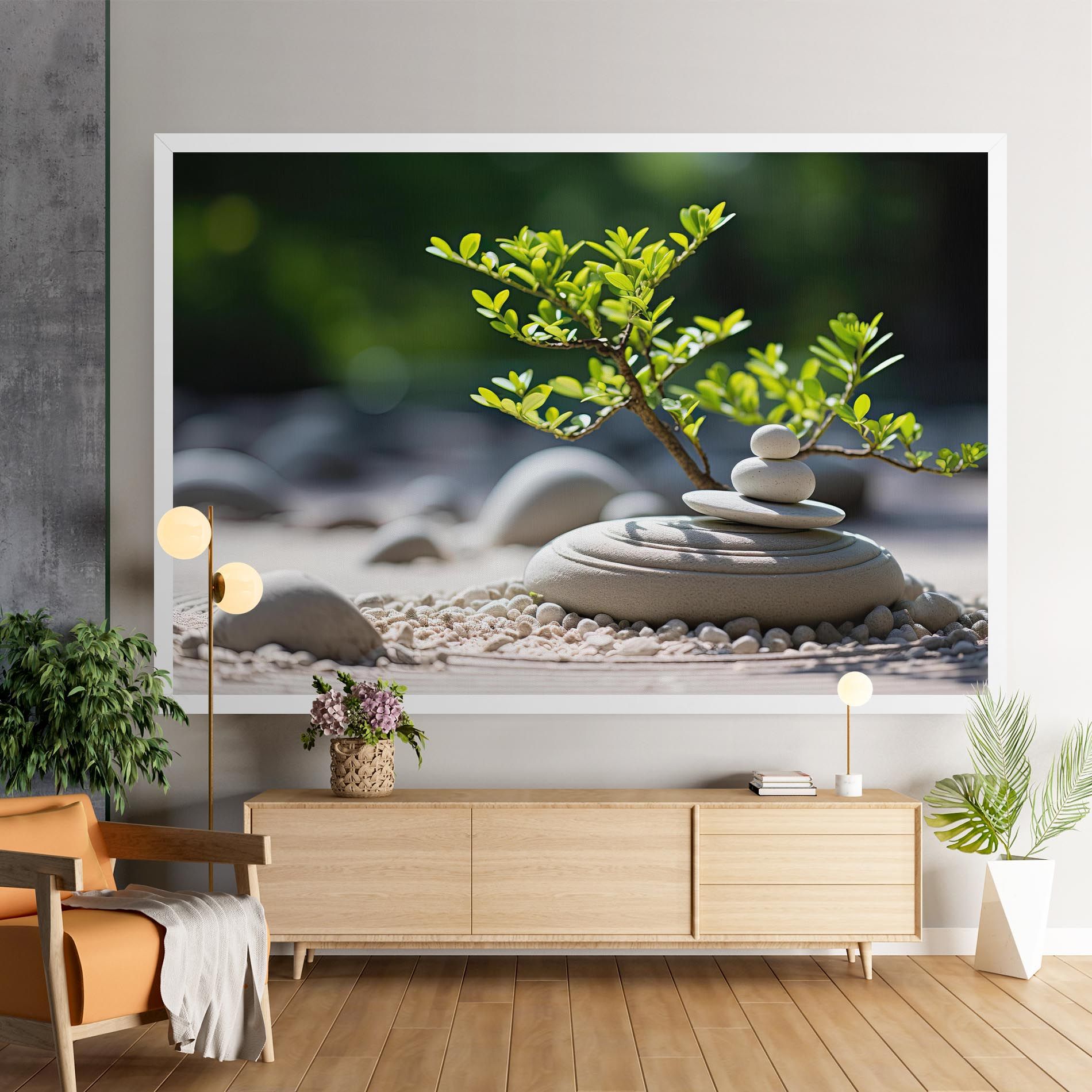White Pebbles Plants mockup 9
