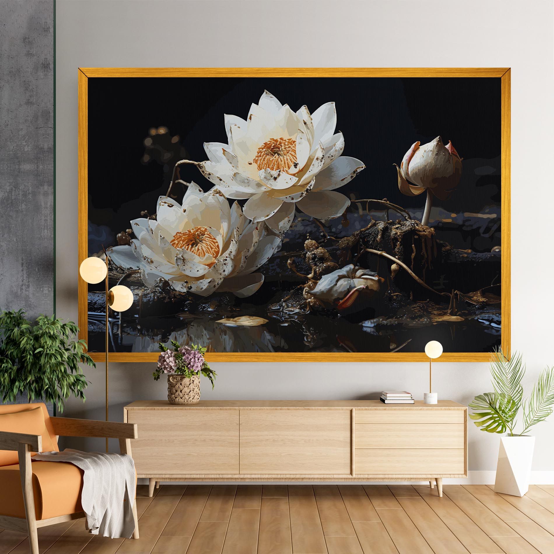 Beautiful White Nature mockup 9