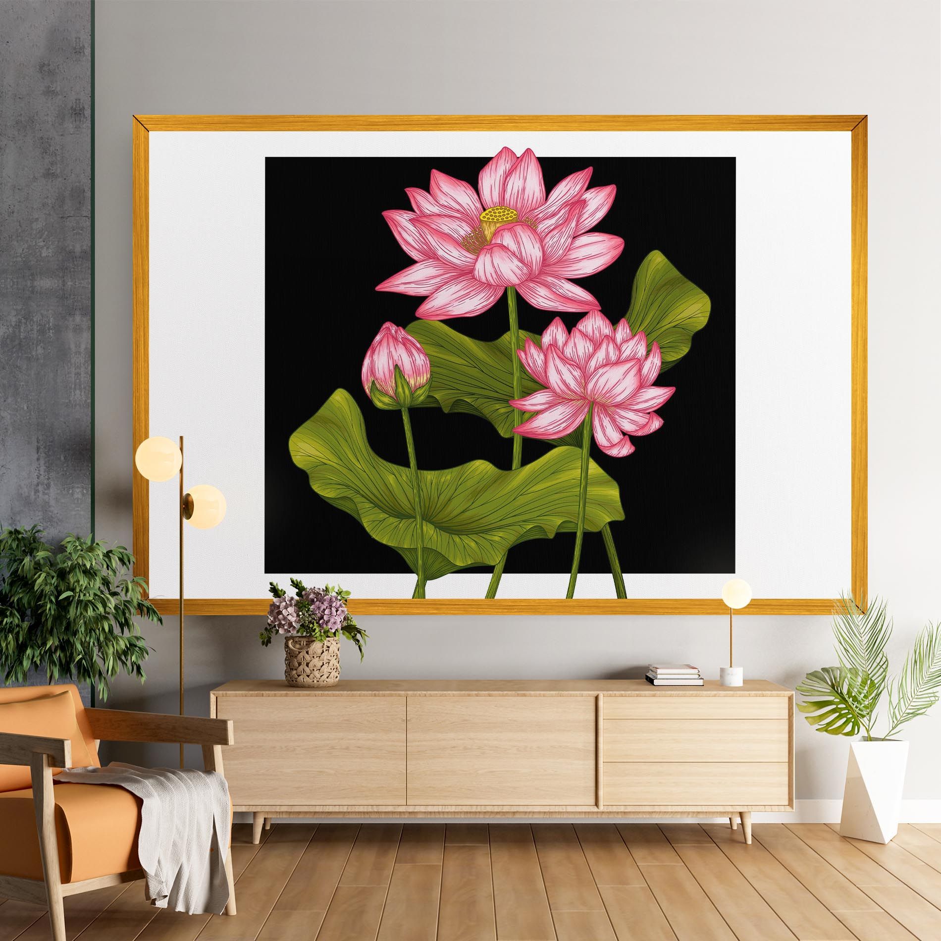 Feng Shui Flower mockup 9