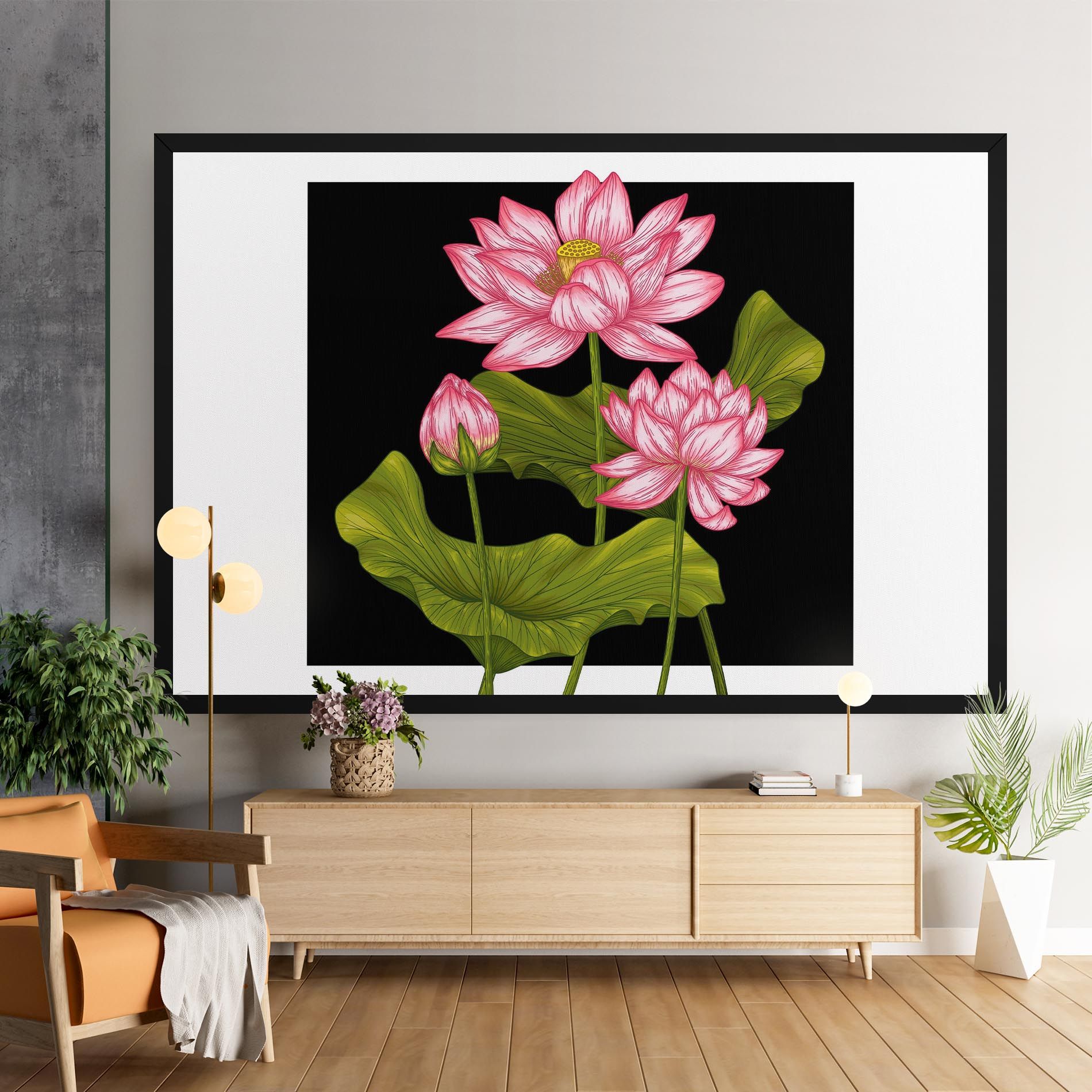 Feng Shui Flower mockup 9
